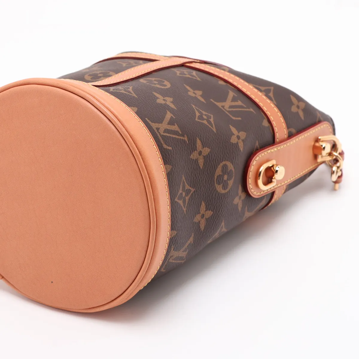 Monogram Duffle Bag M43587 DU3128 Brown (RFID detected) — view 3