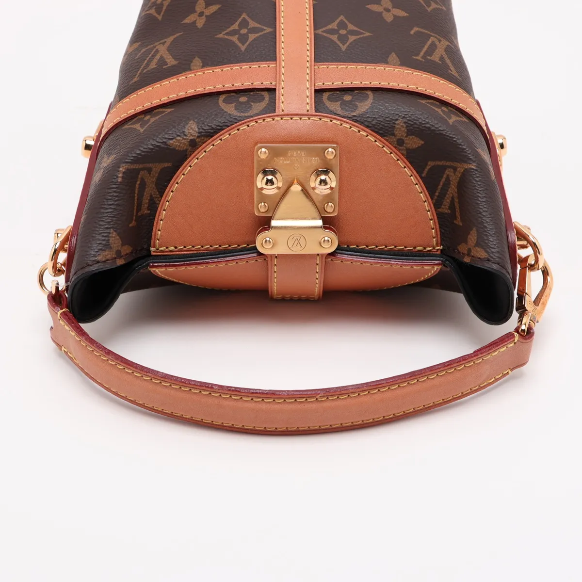 Monogram Duffle Bag M43587 DU3128 Brown (RFID detected) — view 5