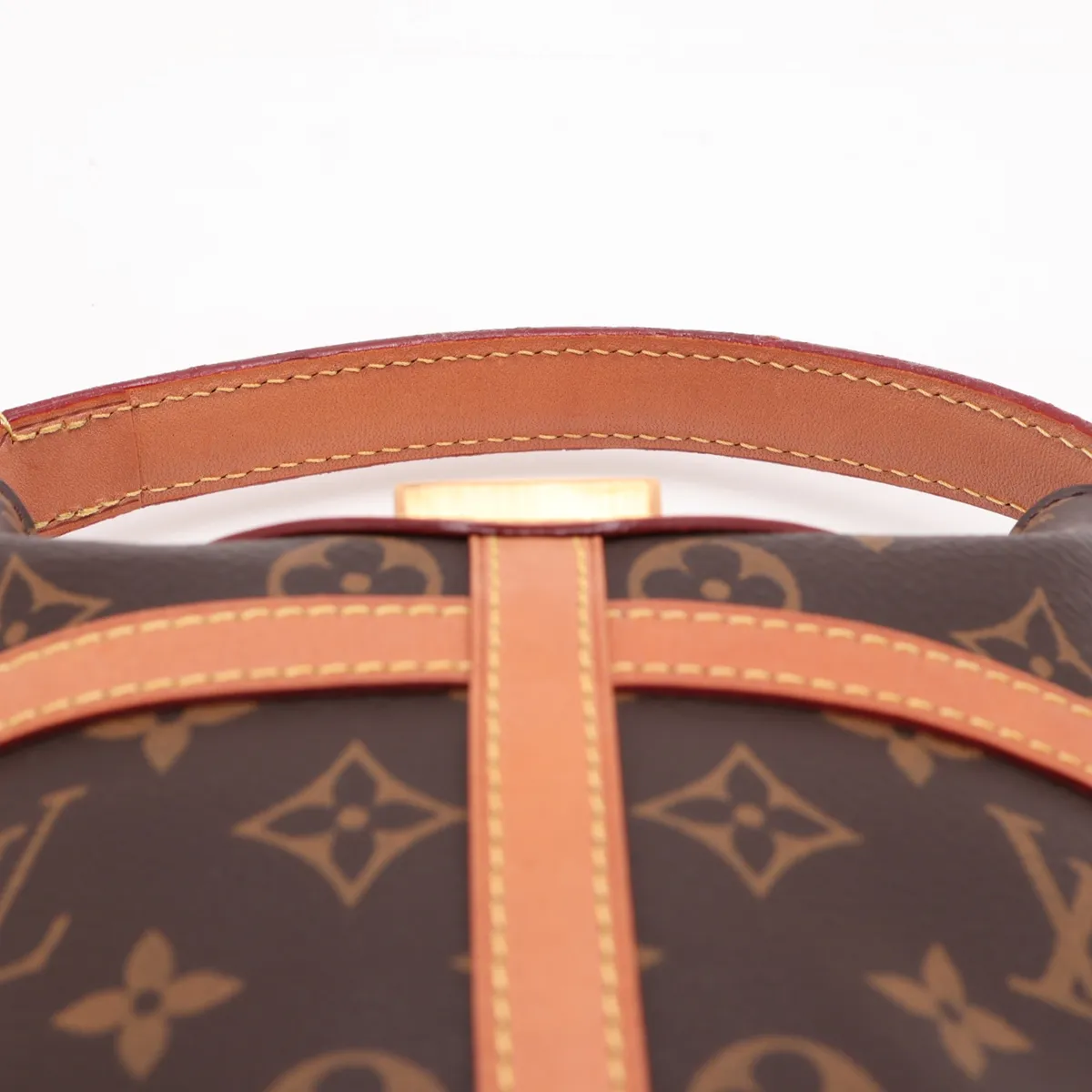 Monogram Duffle Bag M43587 DU3128 Brown (RFID detected) — view 6