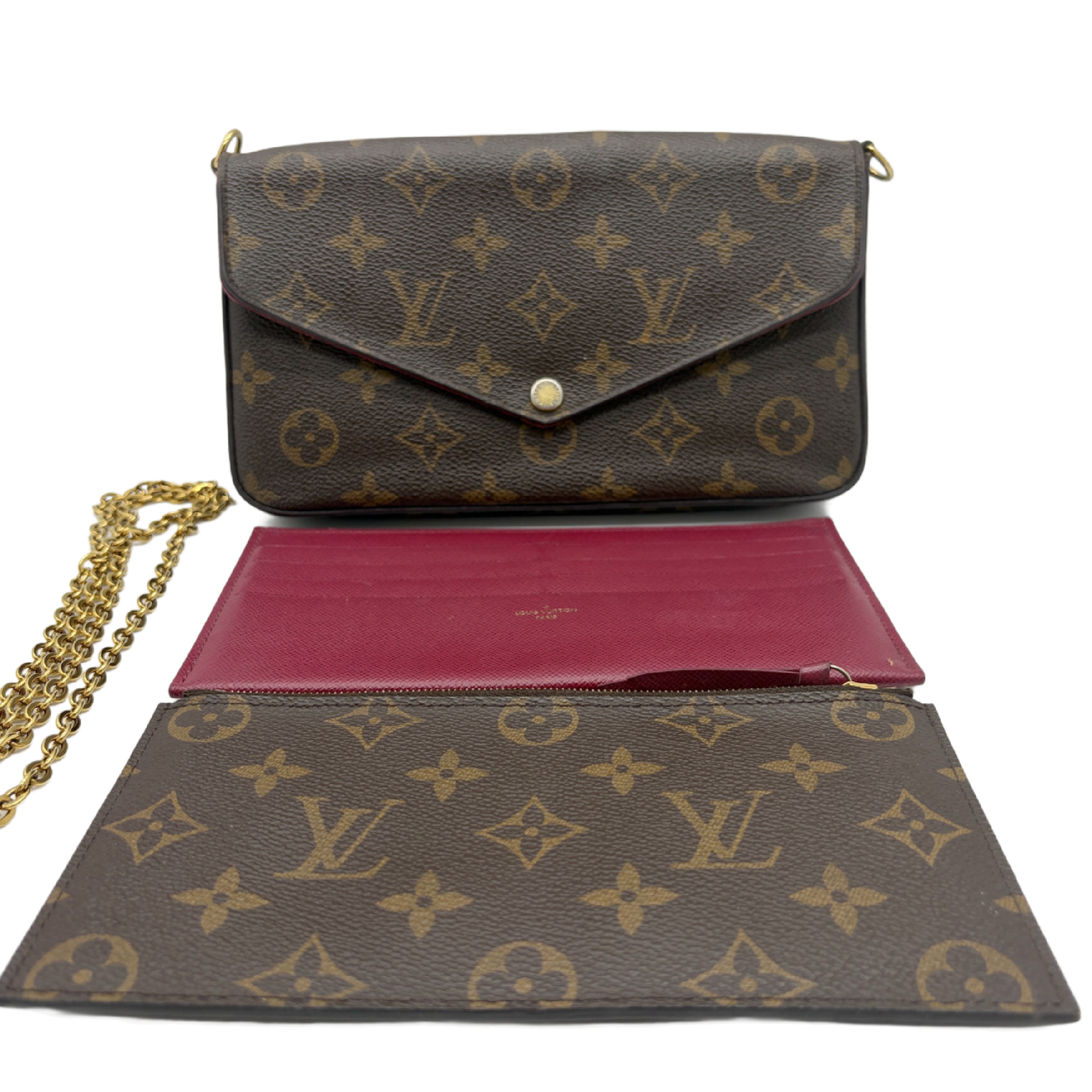 Pochette Felicie Chain Shoulder Bag
