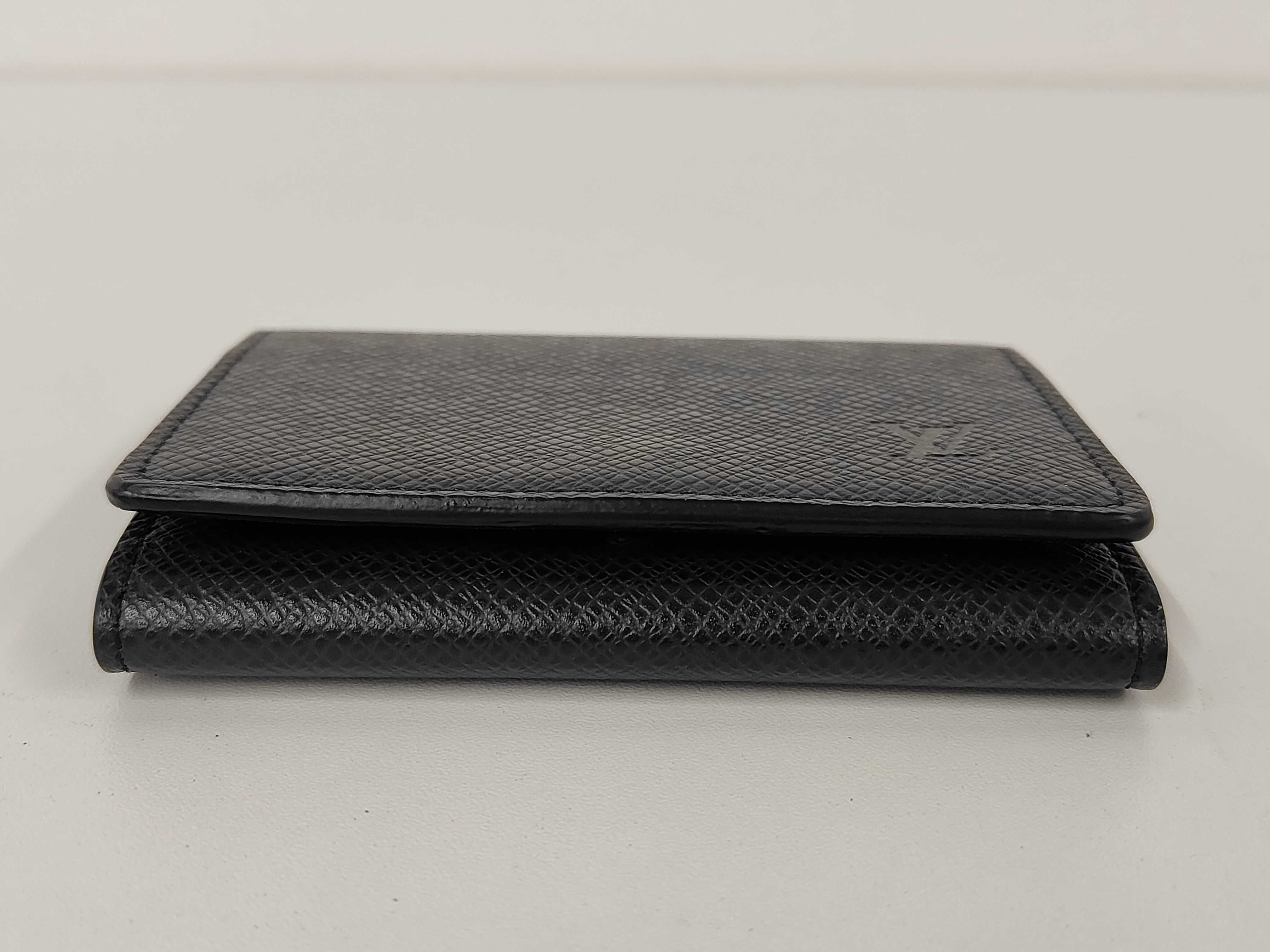 Taiga Card Case Black Wallet — view 3