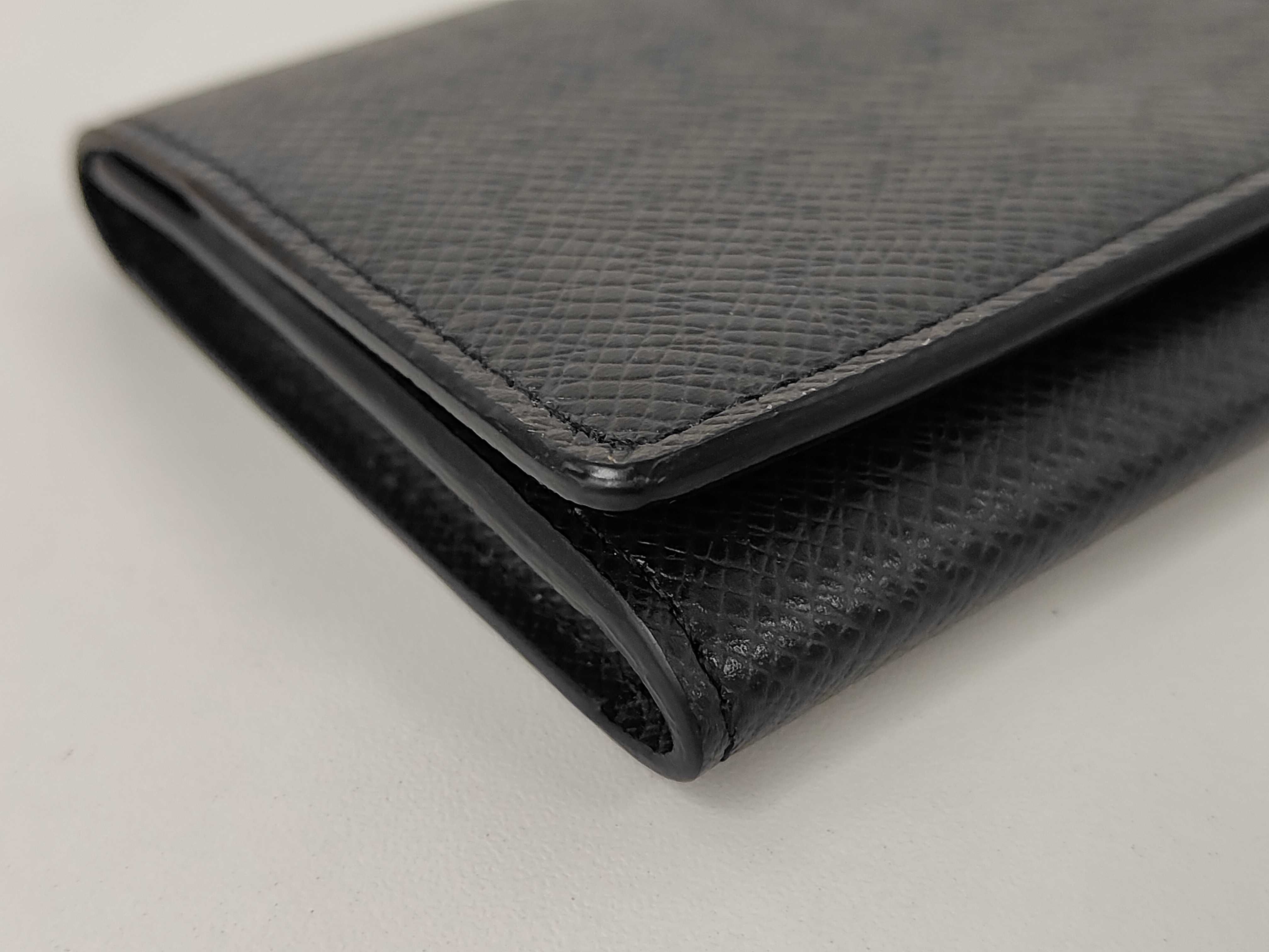 Taiga Card Case Black Wallet — view 4