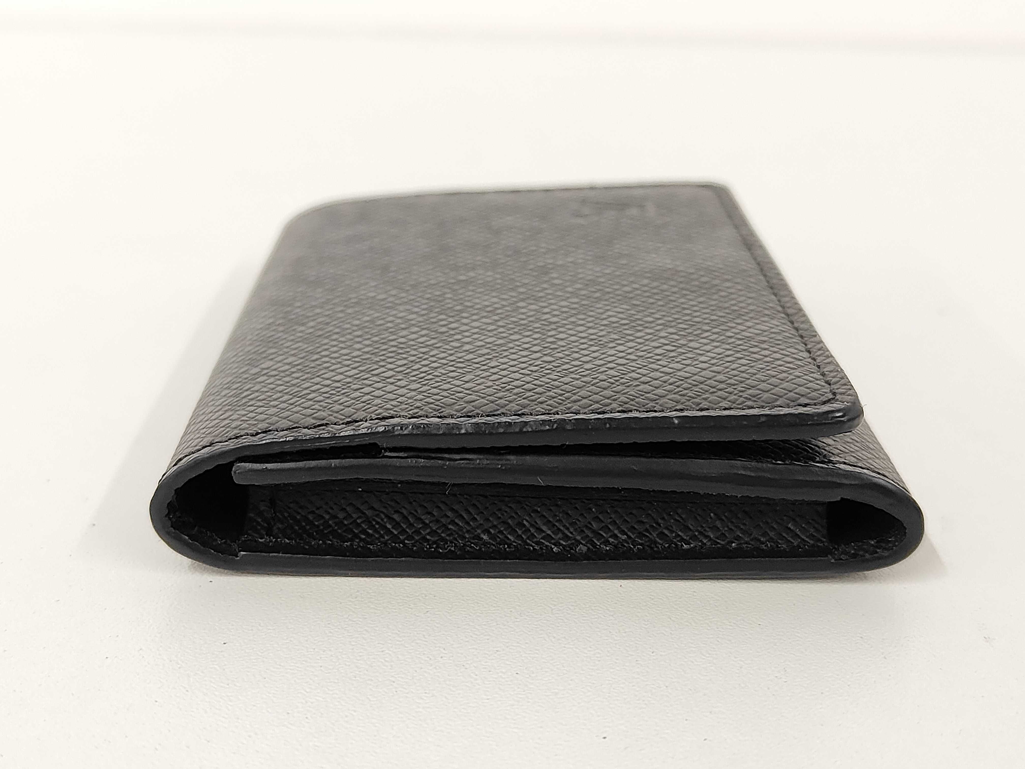 Taiga Card Case Black Wallet — view 5