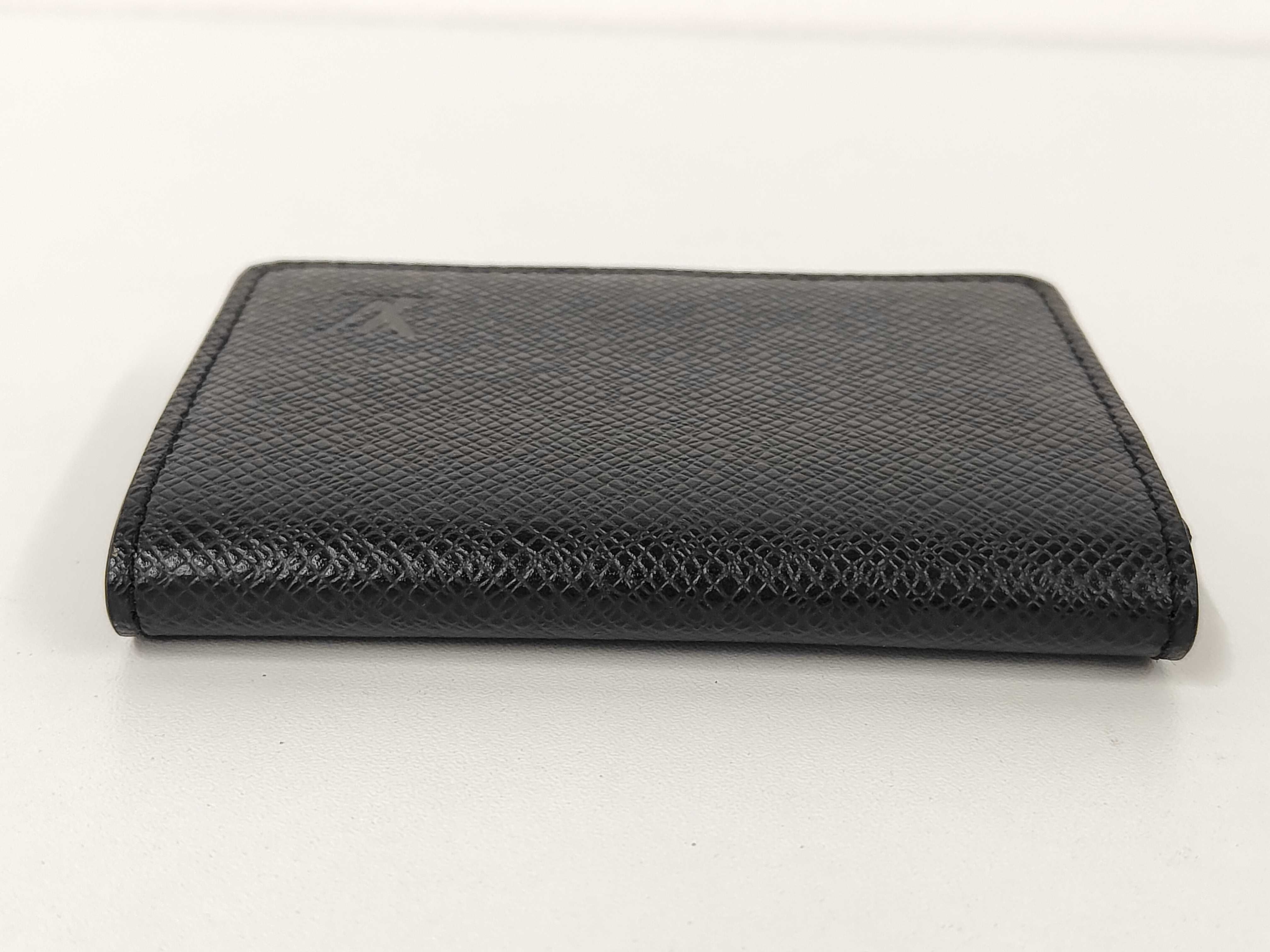 Taiga Card Case Black Wallet — view 6