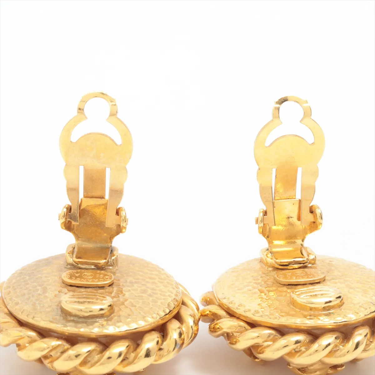 Cocomark 95A Earrings (for both ears) GP x Fake Pearl Gold — view 4