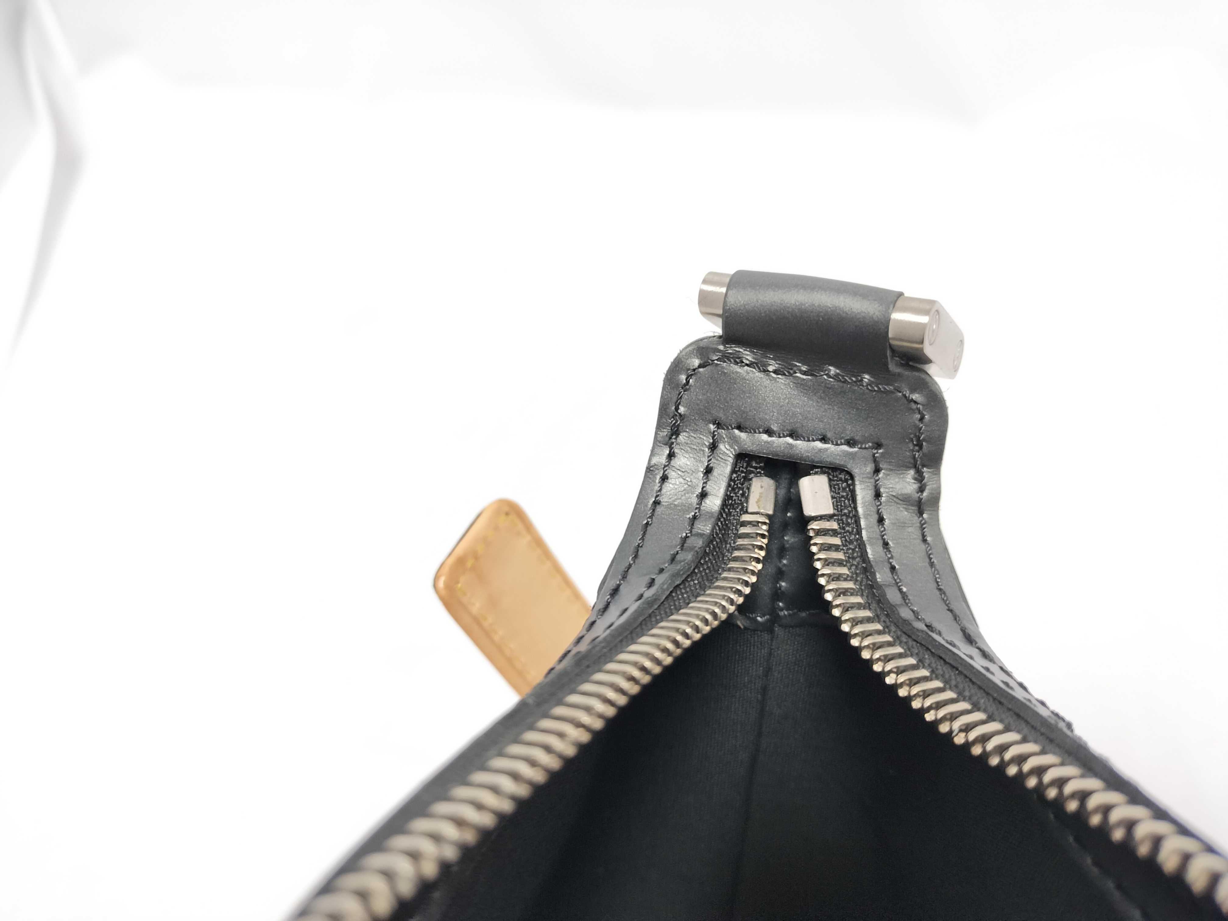 Monogram Matte Sutter Matte Gray Shoulder Bag with Dust Bag and Box — view 11