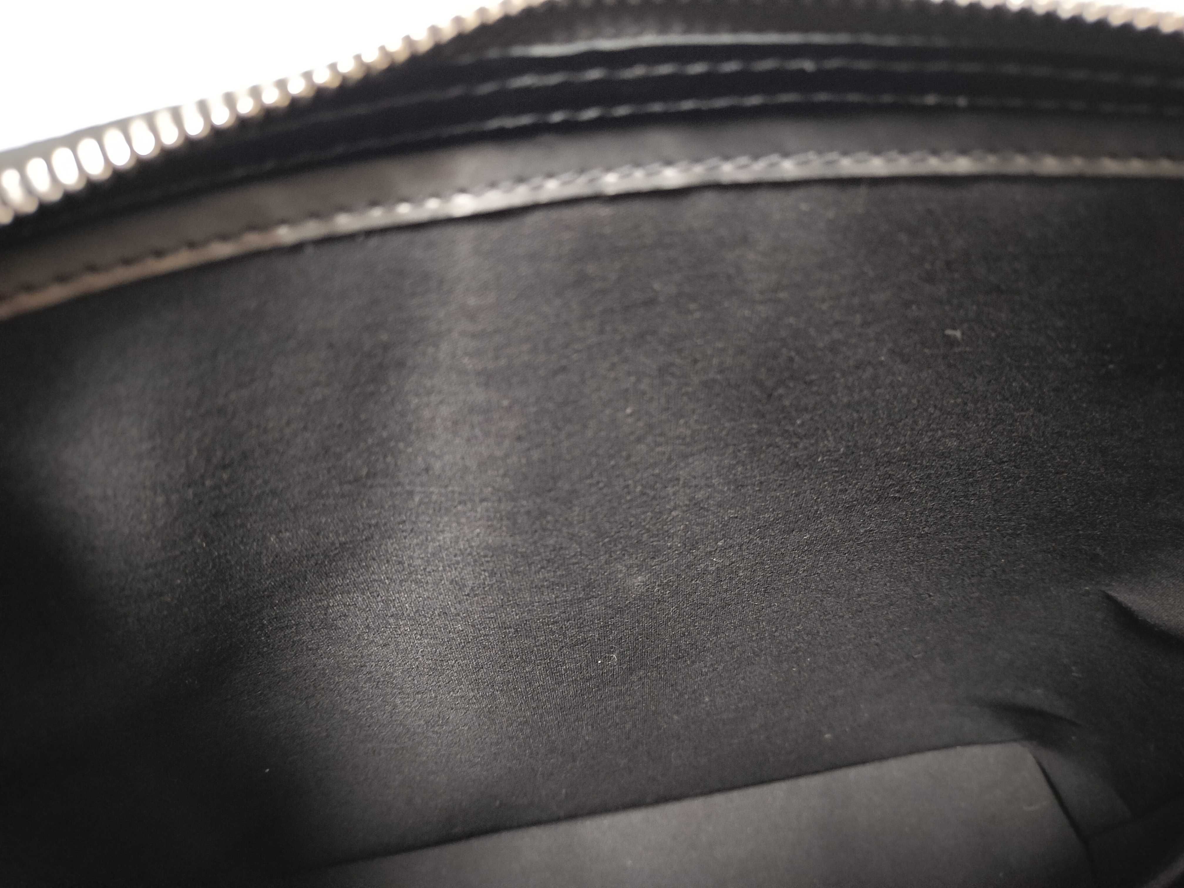 Monogram Matte Sutter Matte Gray Shoulder Bag with Dust Bag and Box — view 12