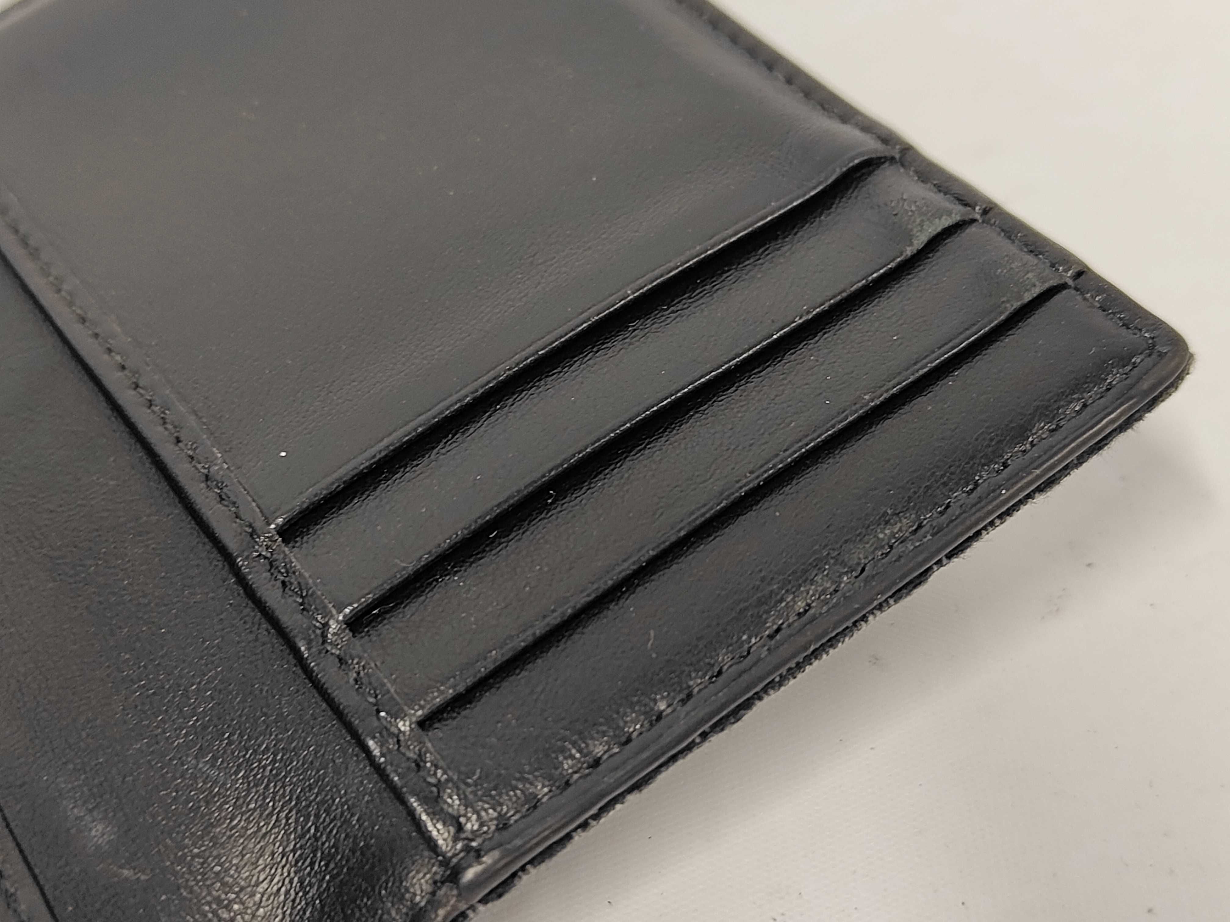 Oblique Card Case, Canvas, Black. (Dior card case/pass case/business card holder) — view 9