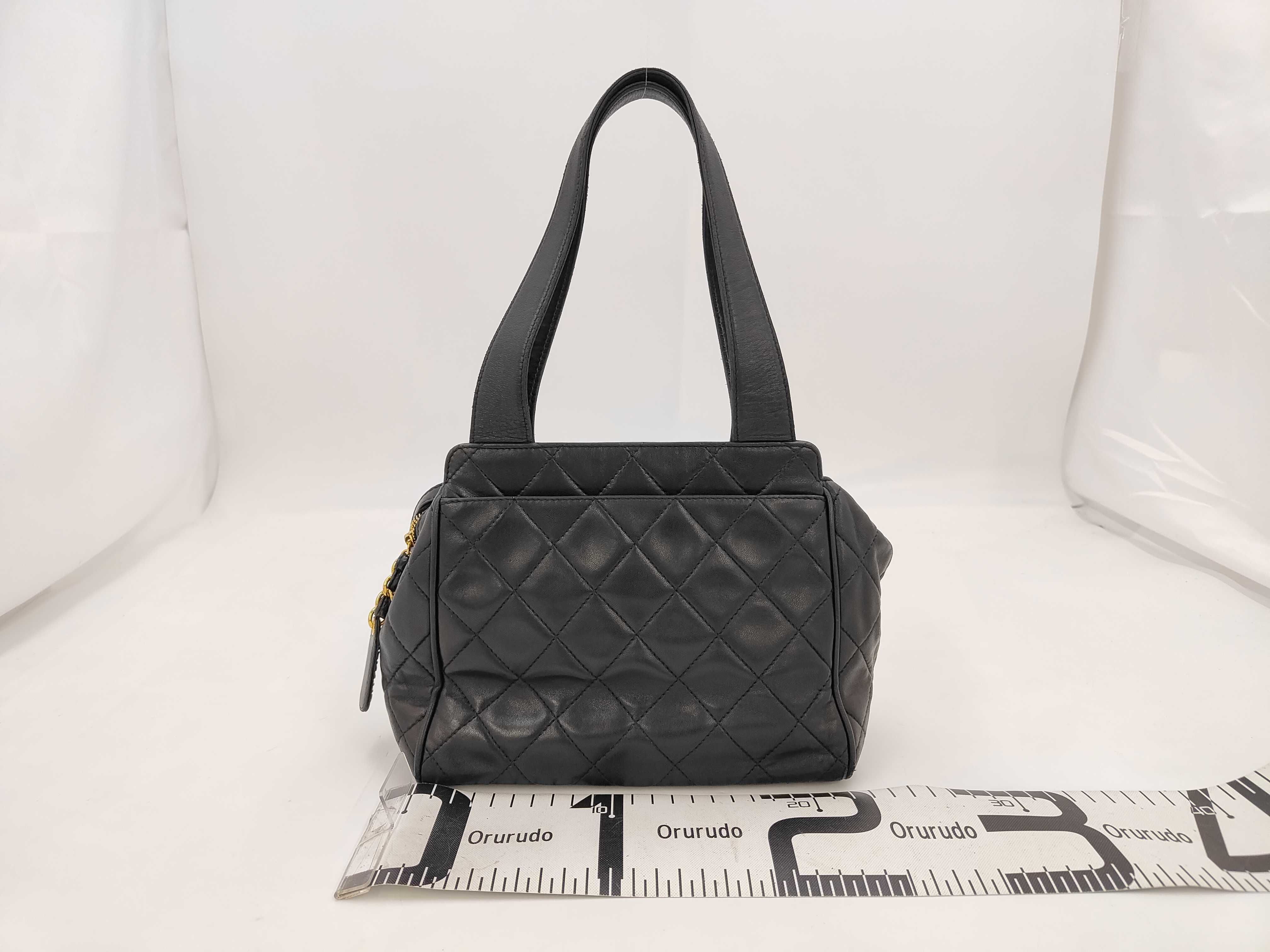 Coco Mark Leather Black Bag — view 2