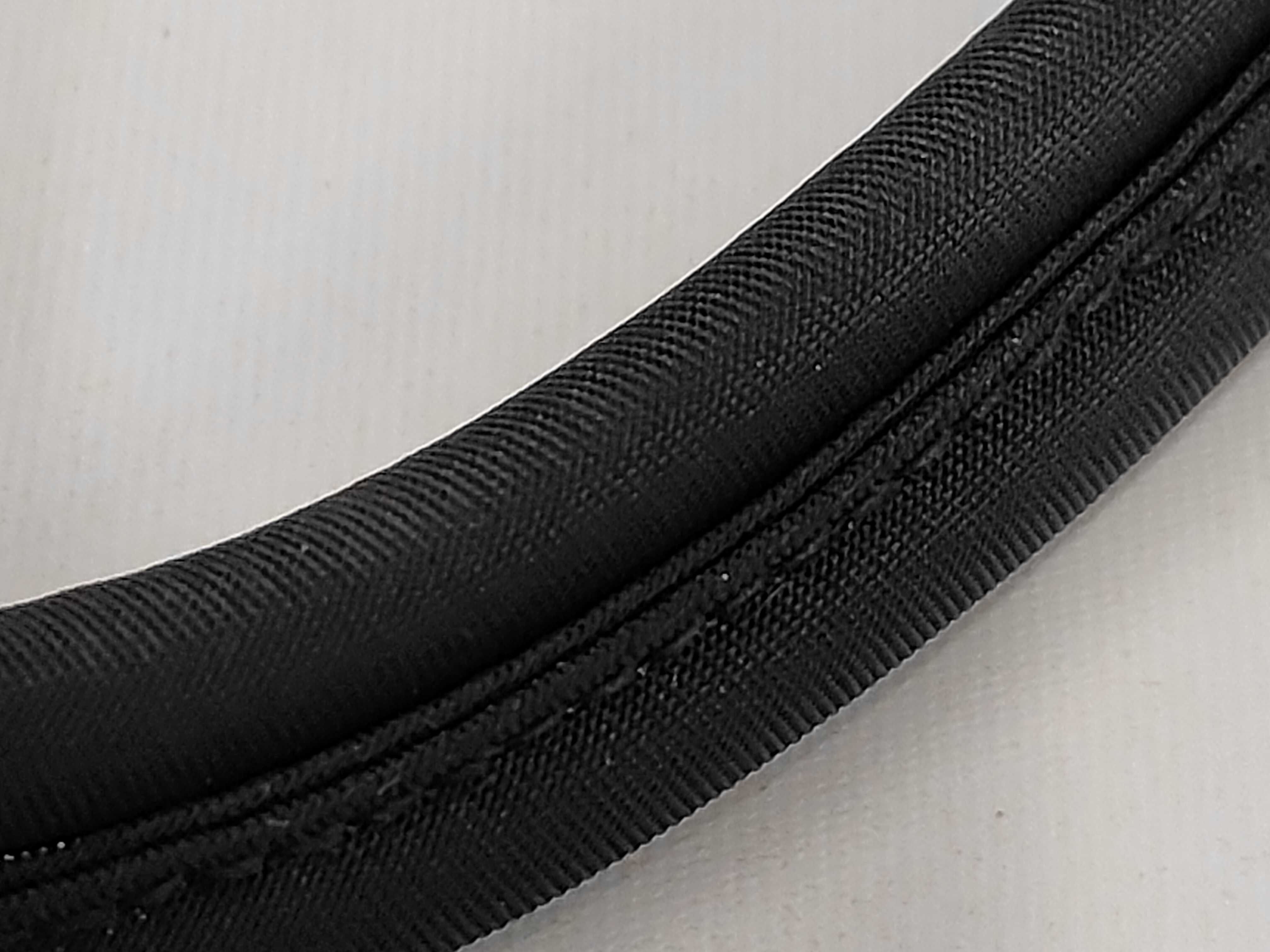 Nylon Triangle Logo Handbag, Black (Note: Odor present) — view 6
