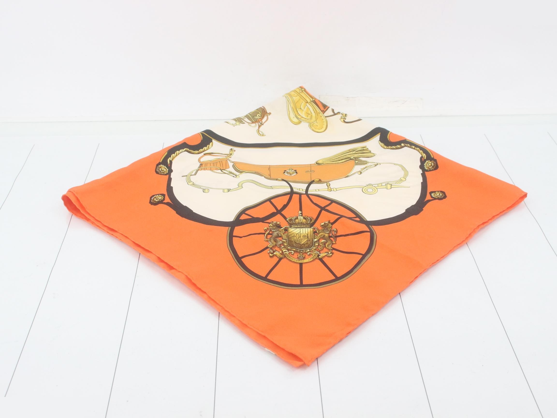 Carre 90 scarf, with tag. — view 2