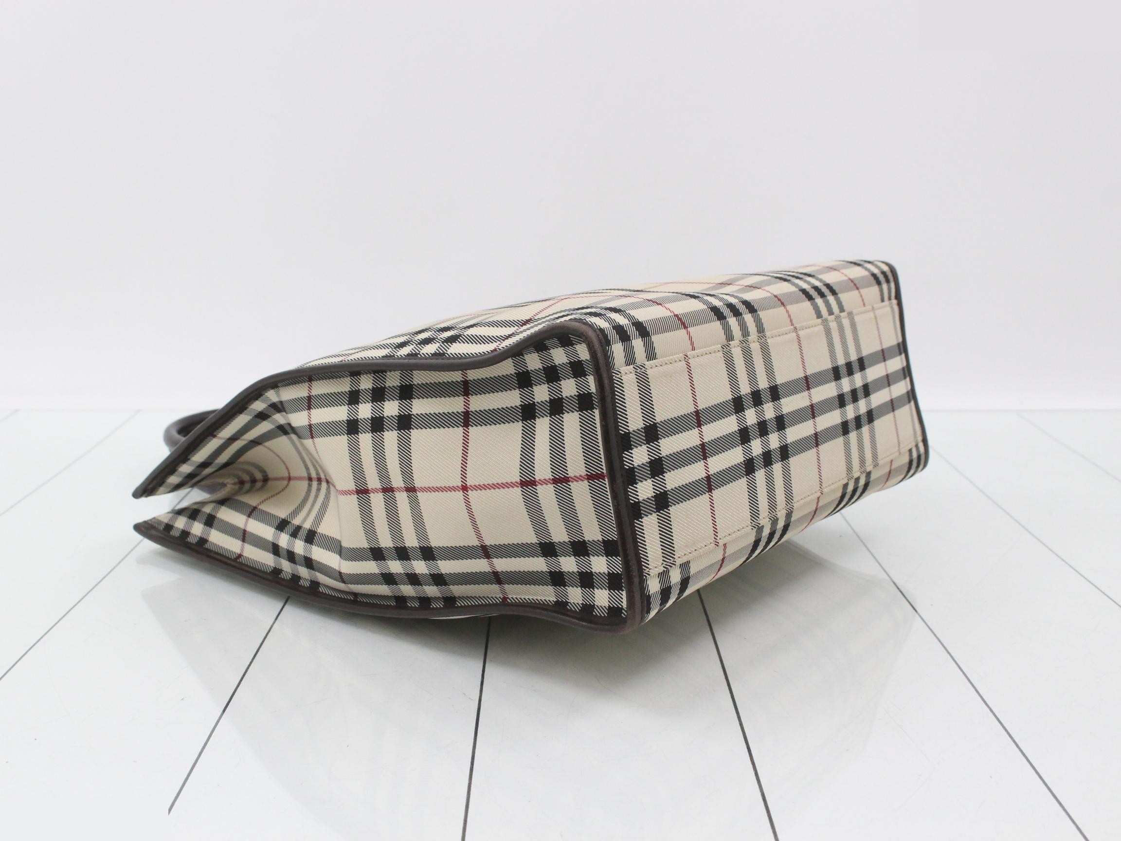 Nova Check Plate Logo Bag - Vertical Tote — view 5