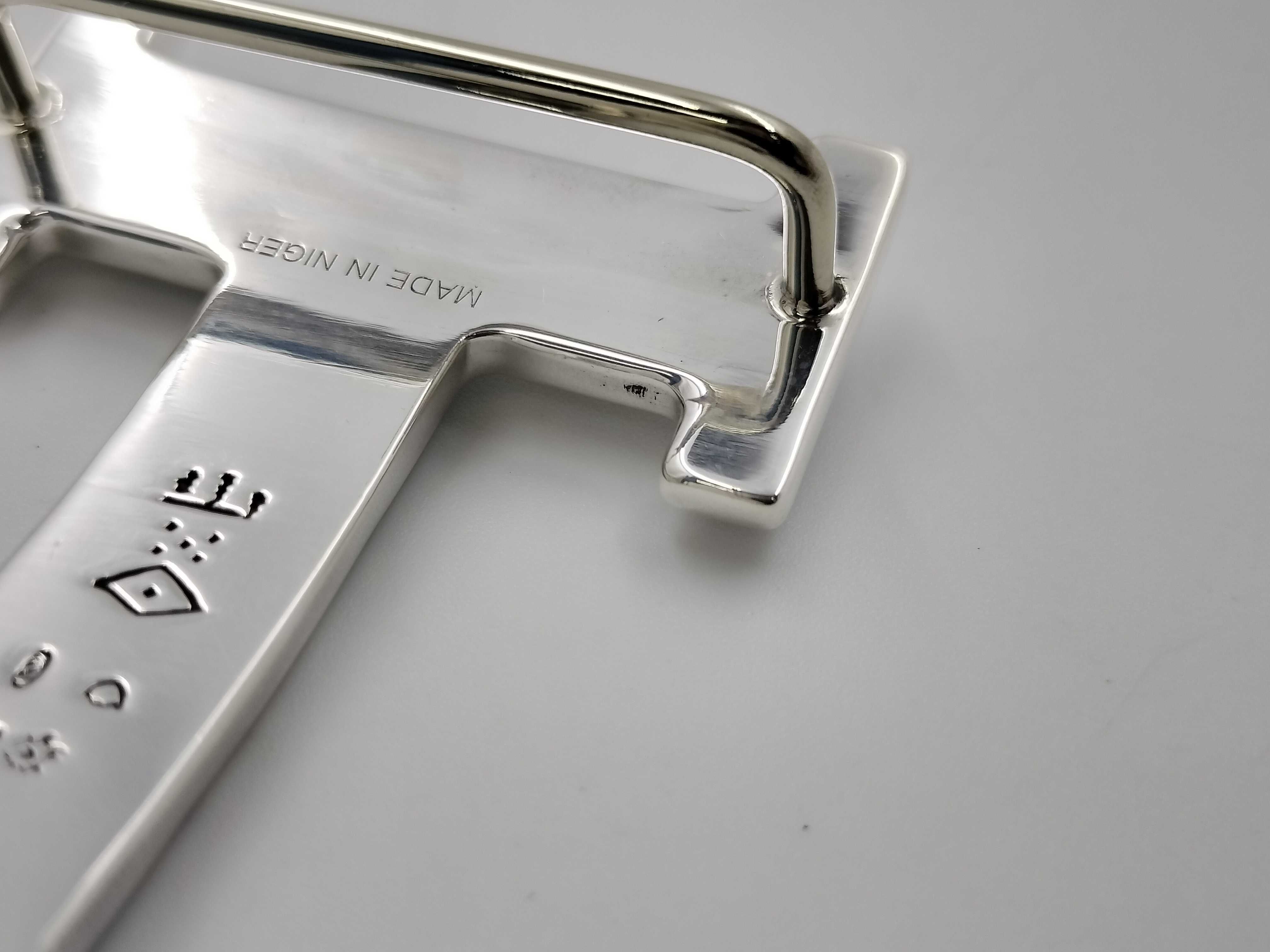 Touareg Belt Buckle, Sterling Silver 925 Belt — view 6