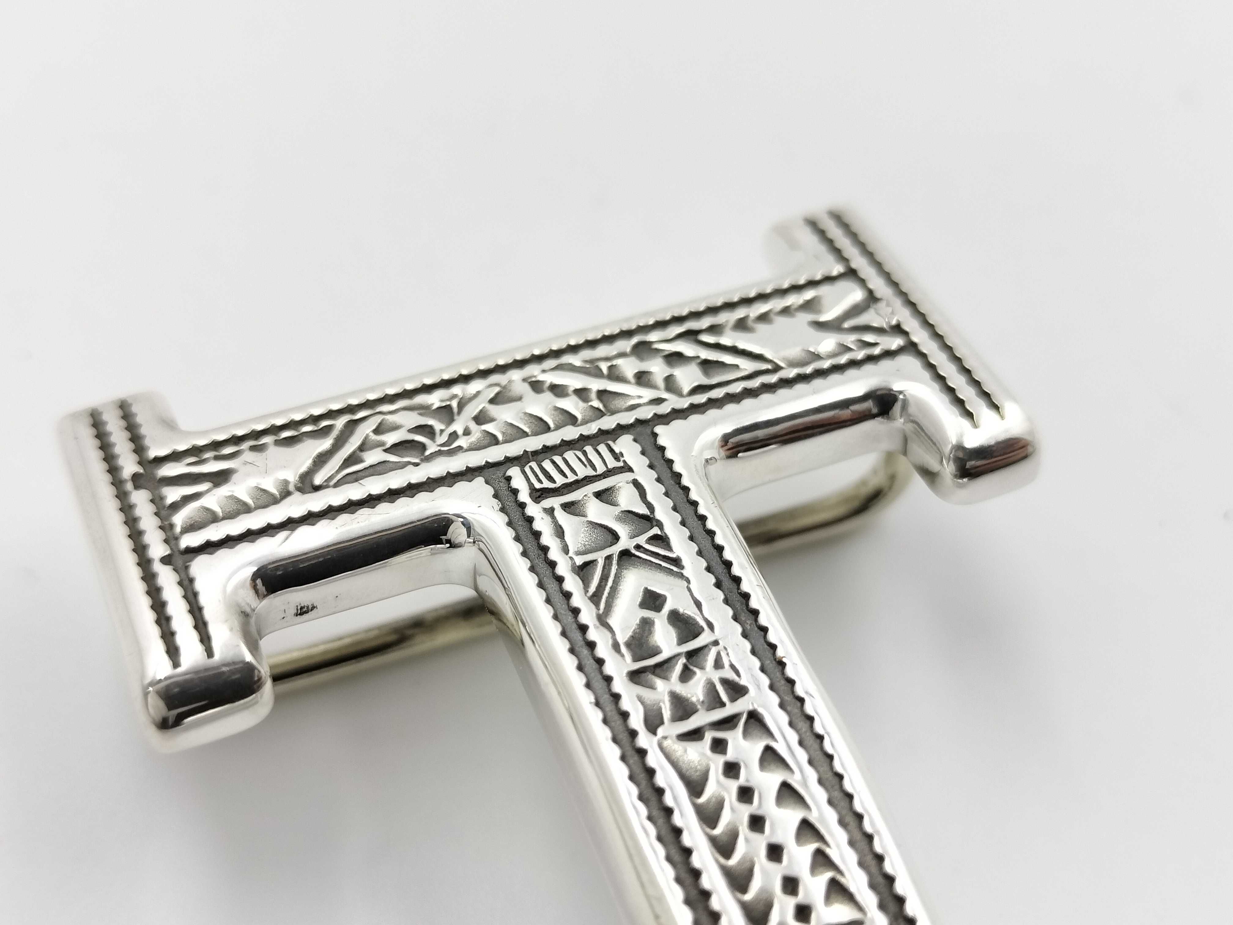 Touareg Belt Buckle, Sterling Silver 925 Belt — view 7