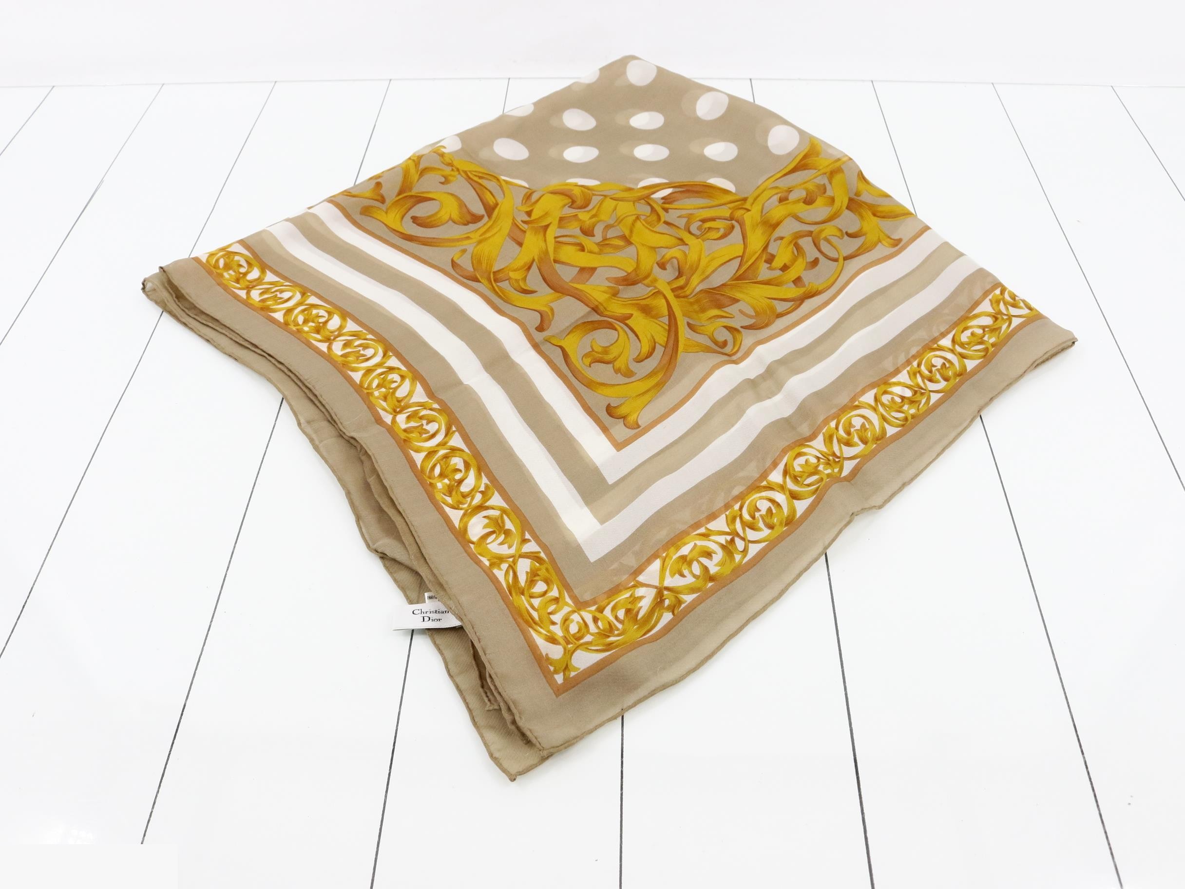 silk scarf — view 2
