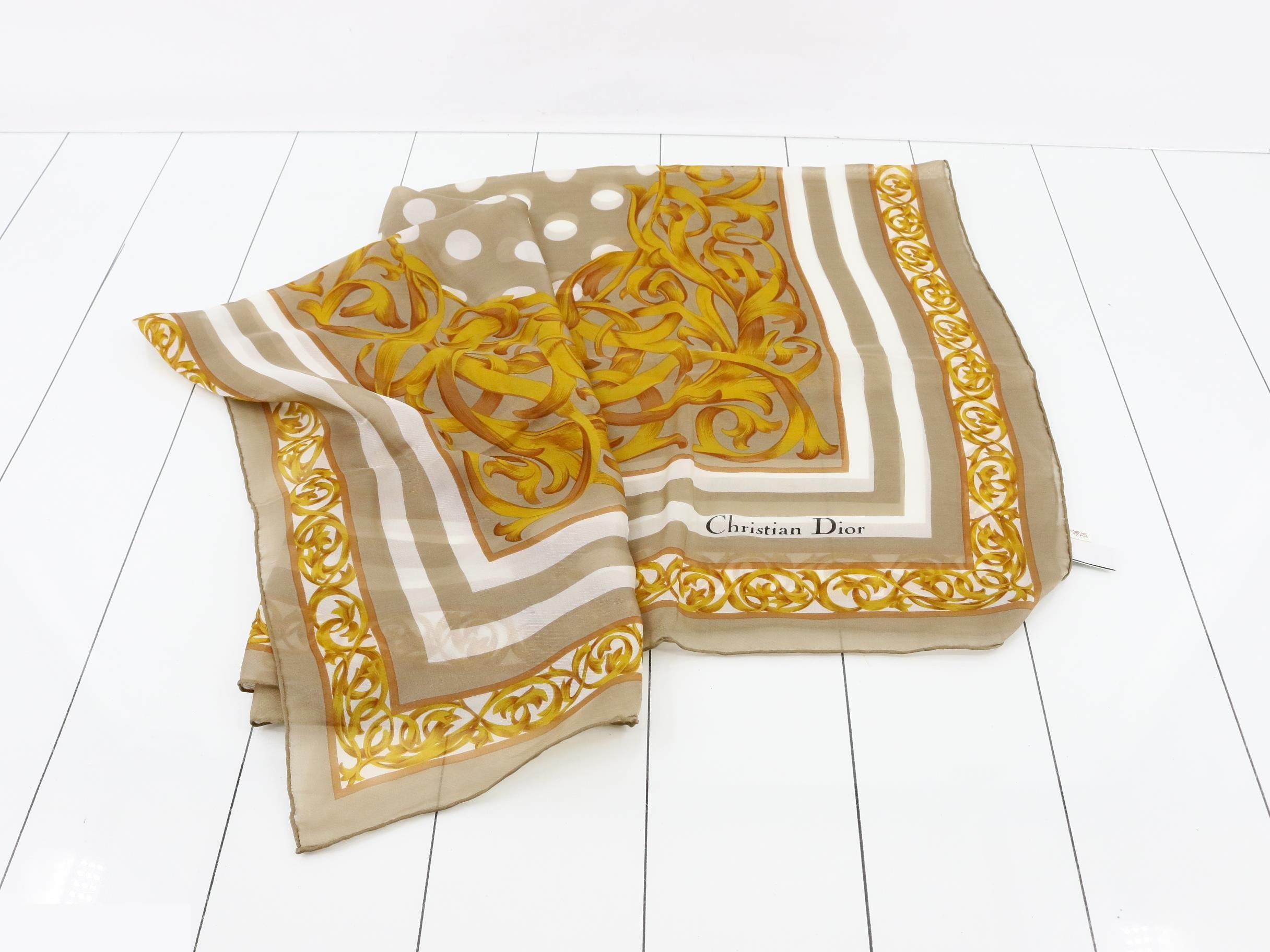 silk scarf — view 3