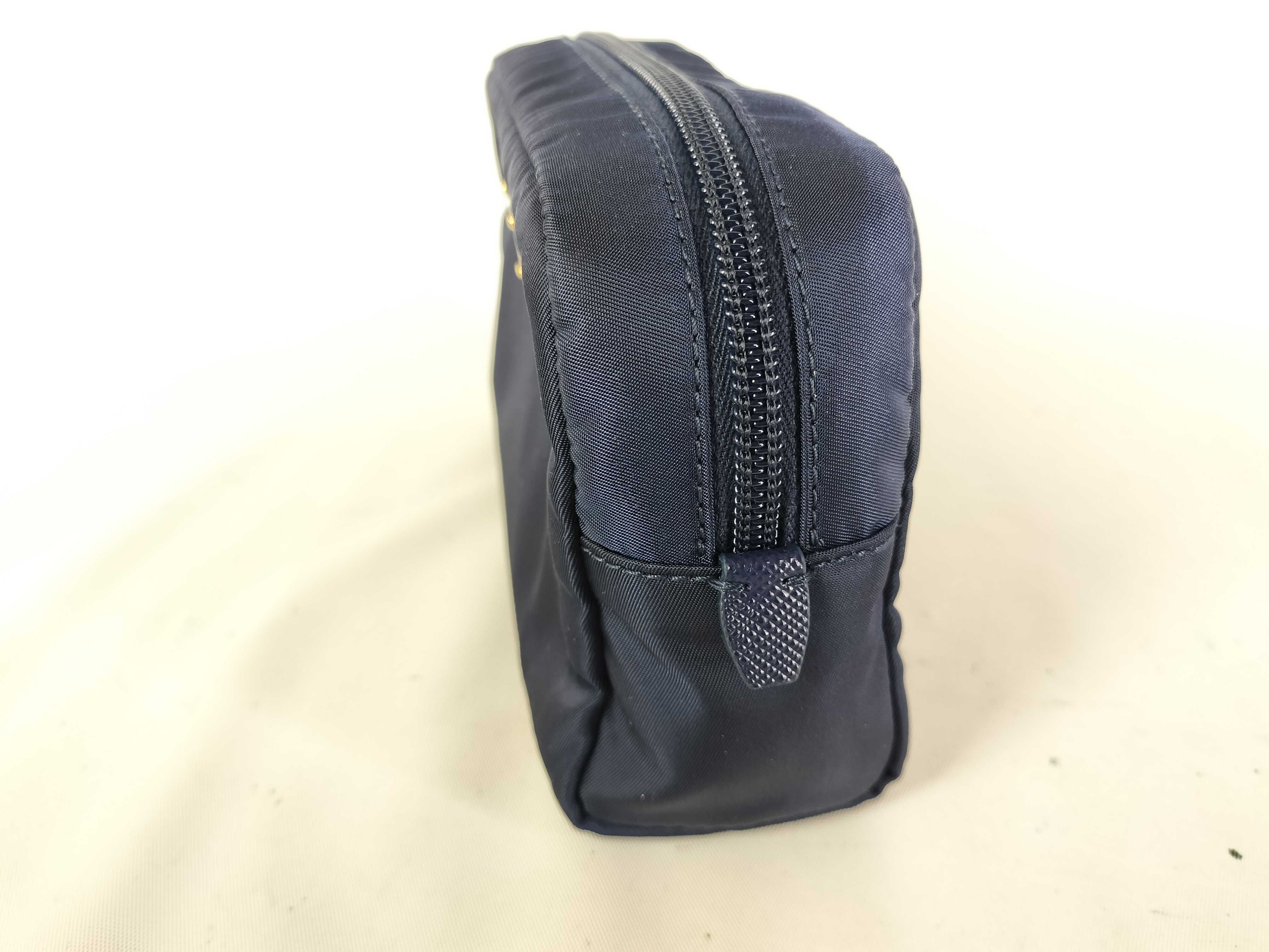 Nylon Re-Nylon Nylon Pouch Back Small Aviation Blue Pouch — view 3
