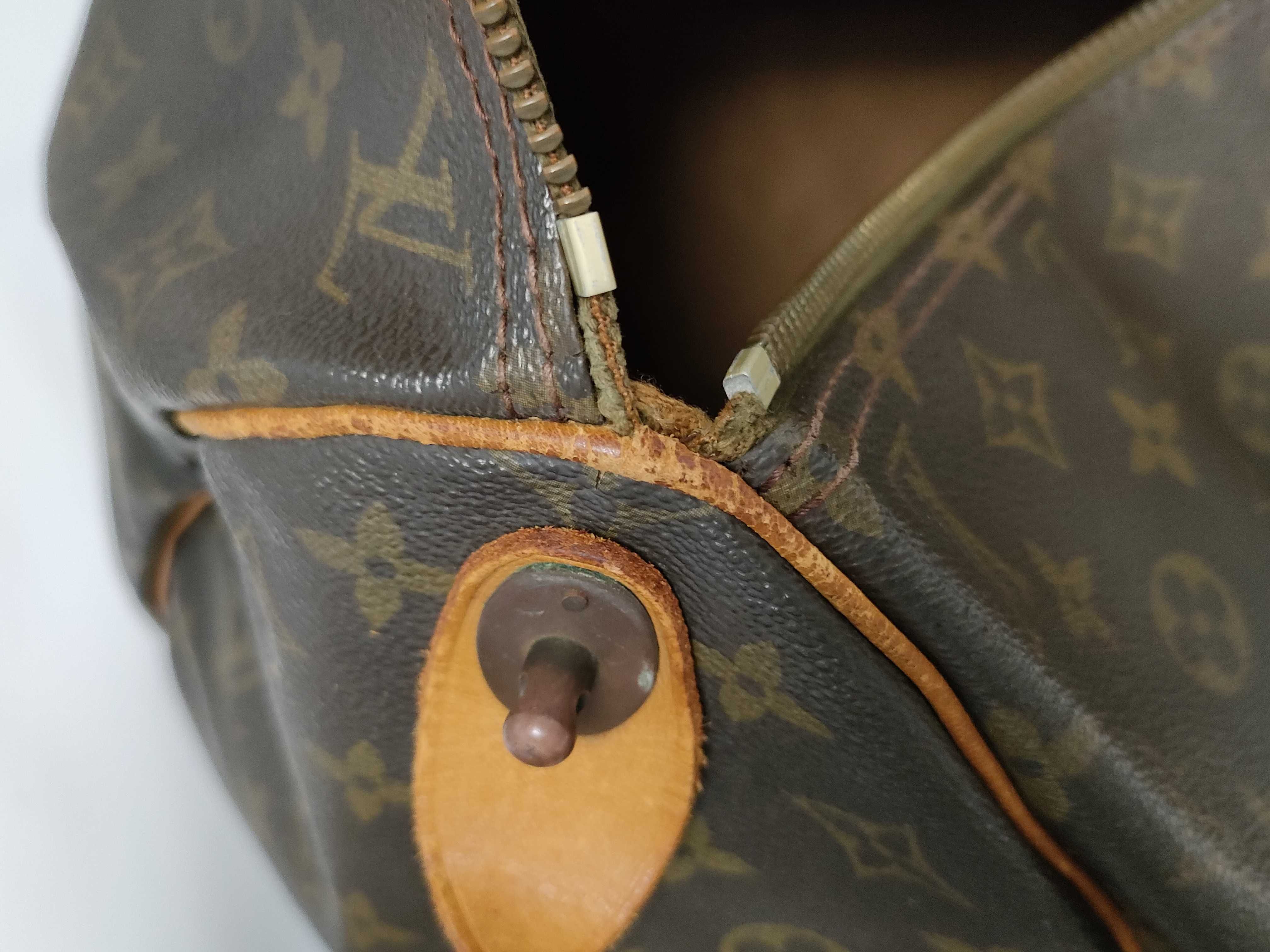 Monogram Keepall 60 (older model) Boston bag — view 12