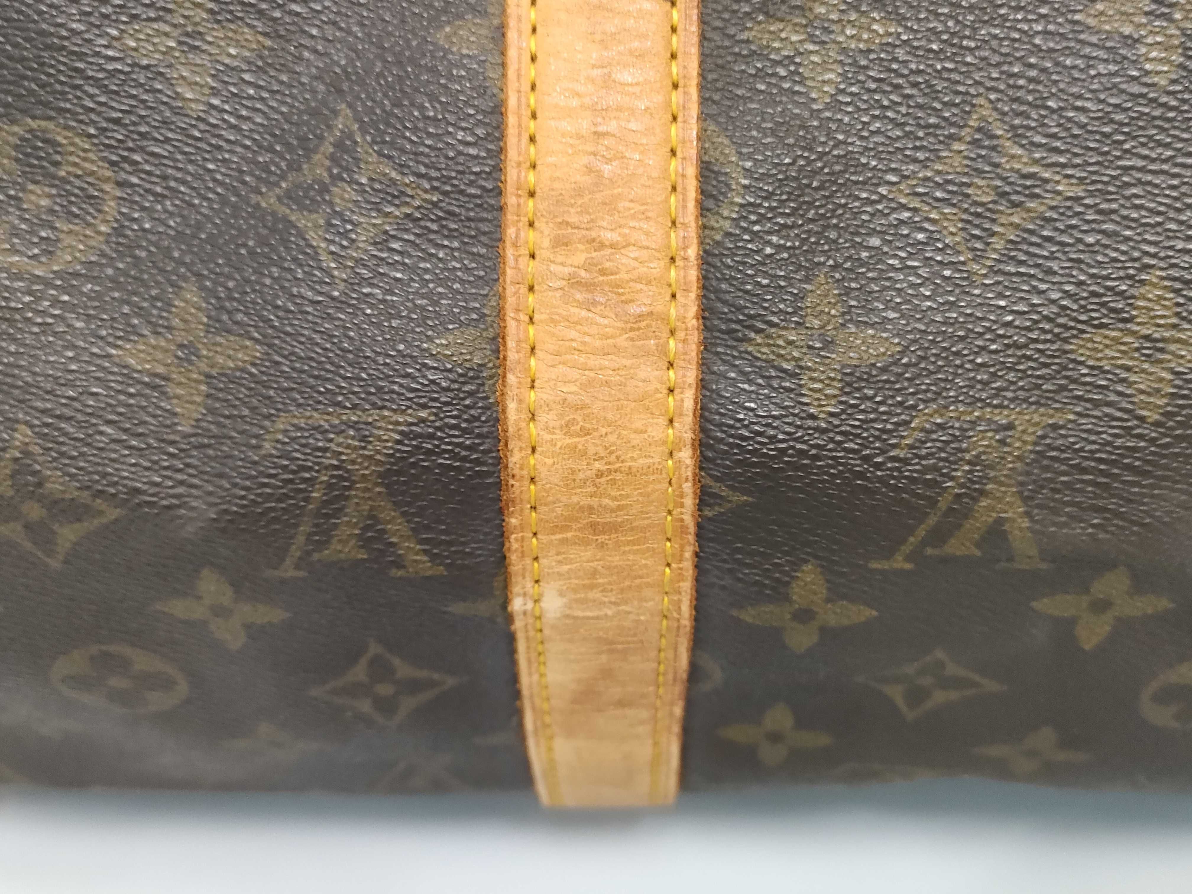 Monogram Keepall 60 (older model) Boston bag — view 6