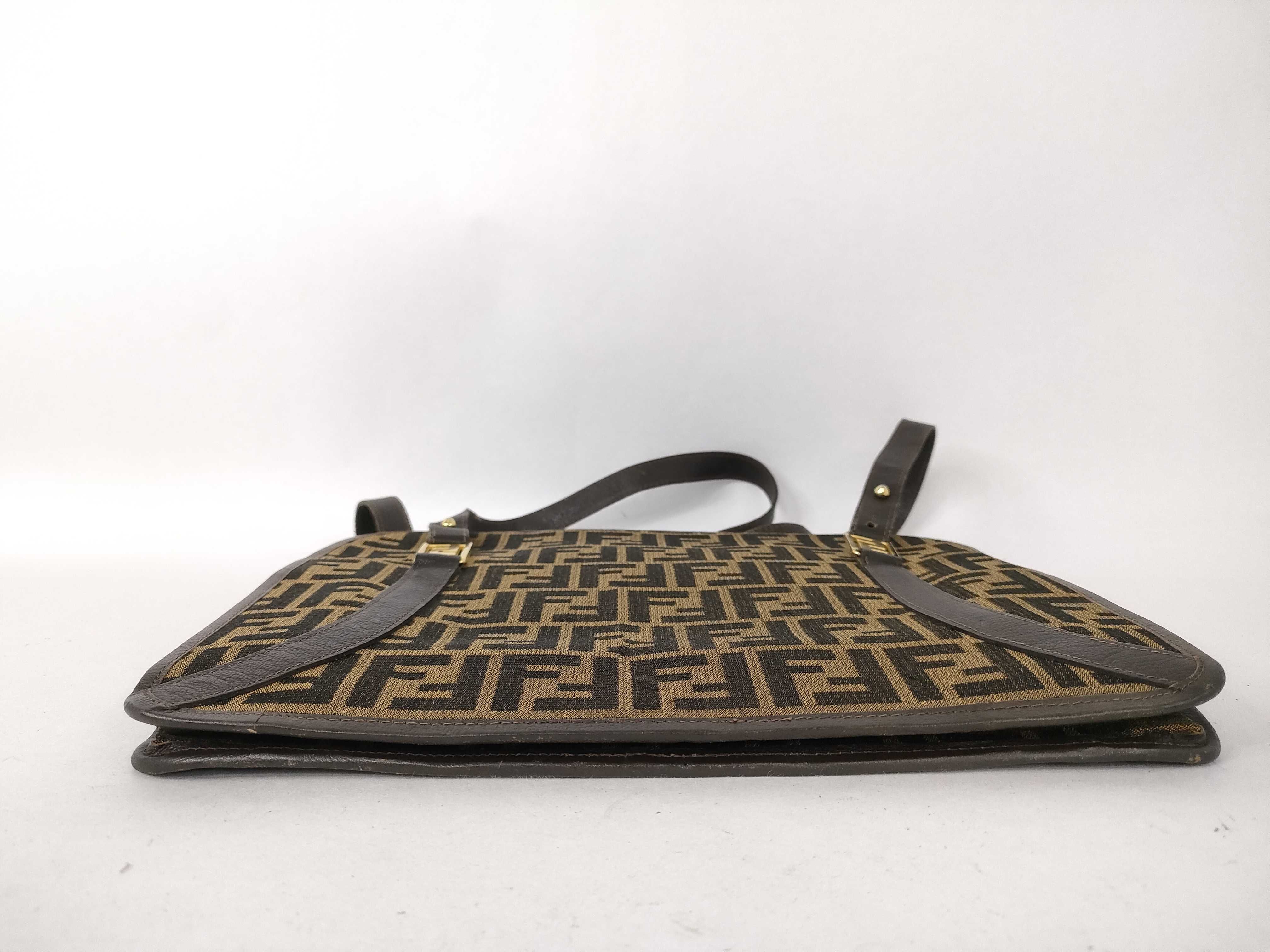 Zucca pattern tote bag, handbag, Zucca tote bag — view 7