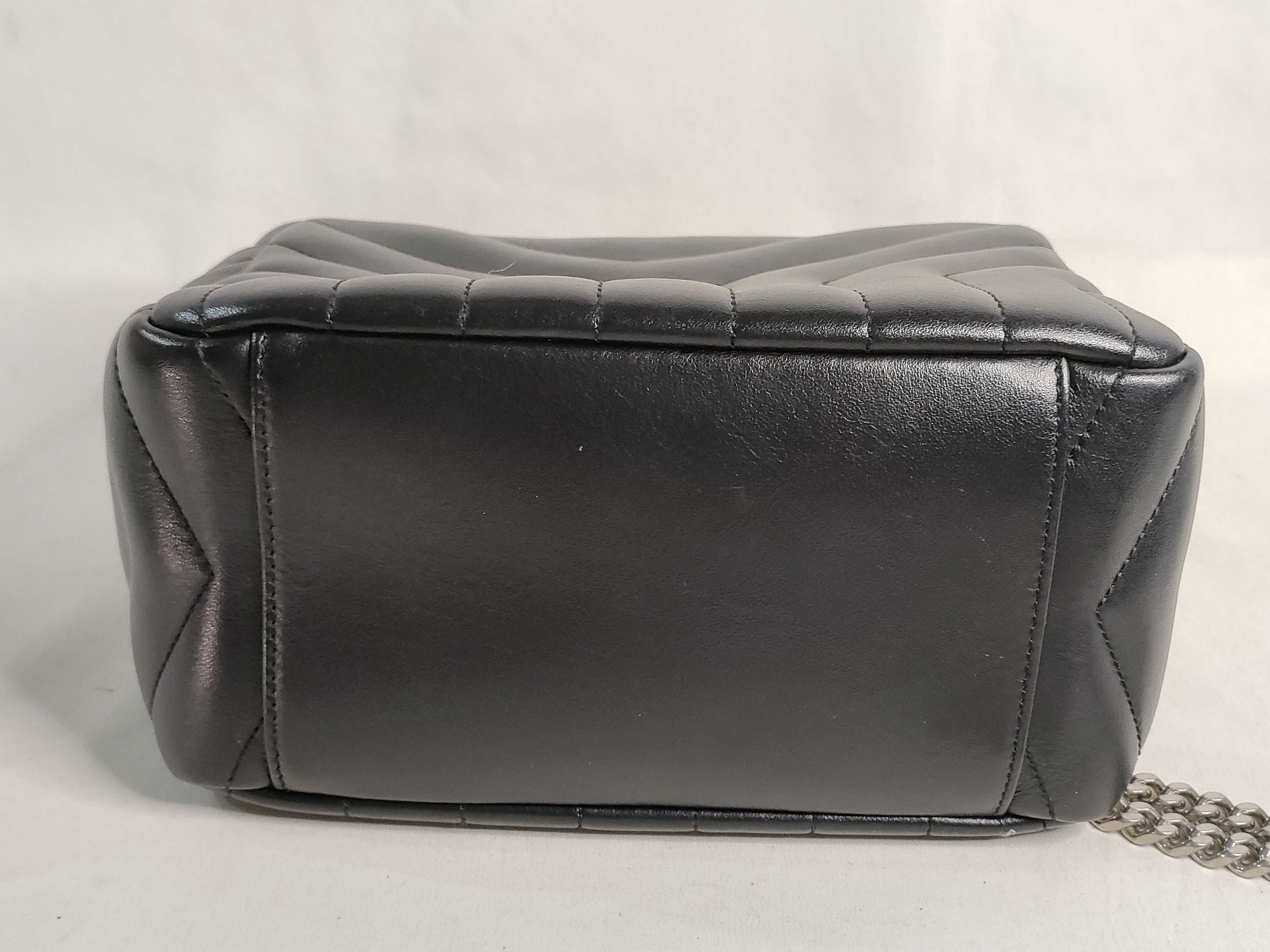 PH-YSL Lou Shoulder Bag Black Leather — view 7