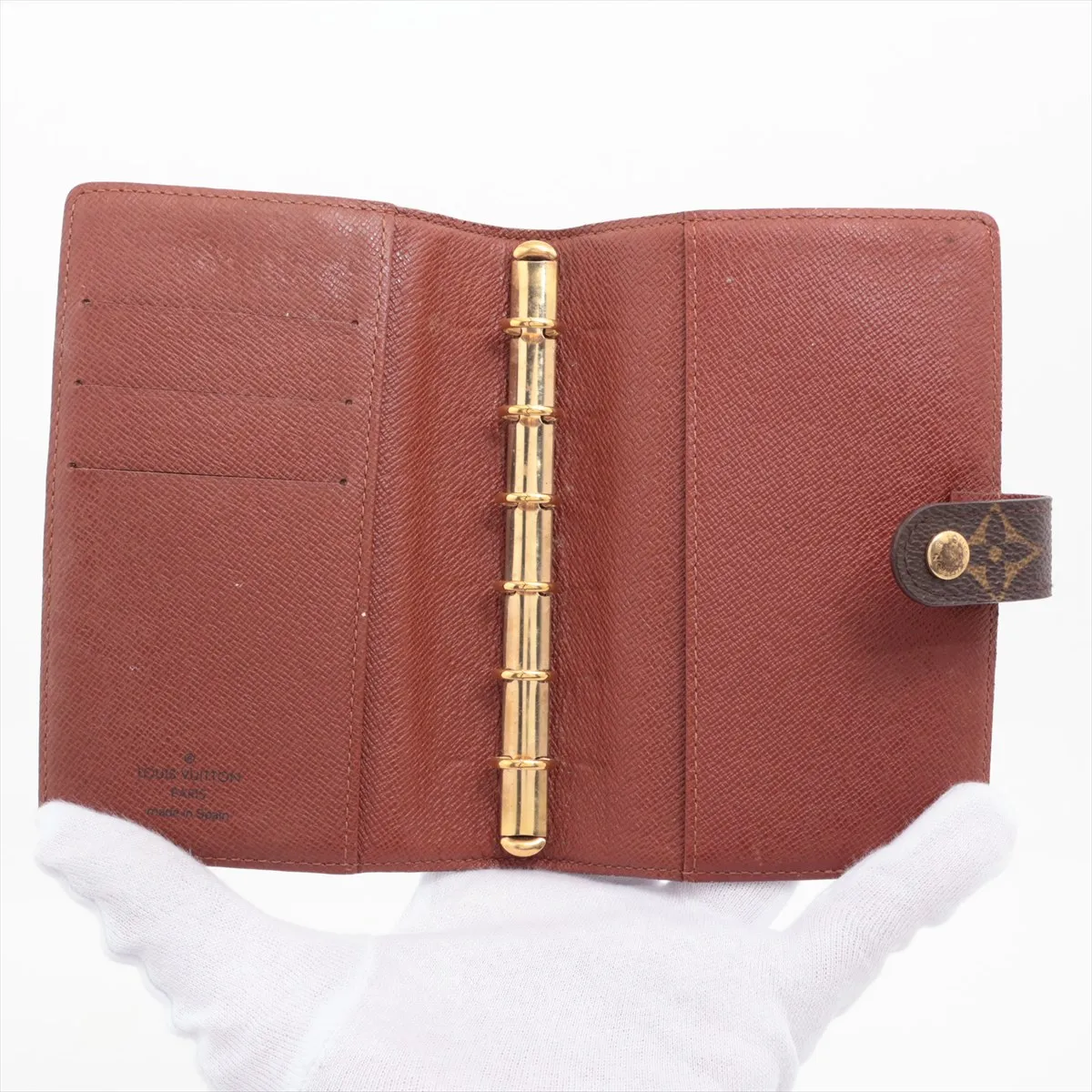 Monogram Agenda PM R20005 CA0010 Brown Notebook Cover — view 3