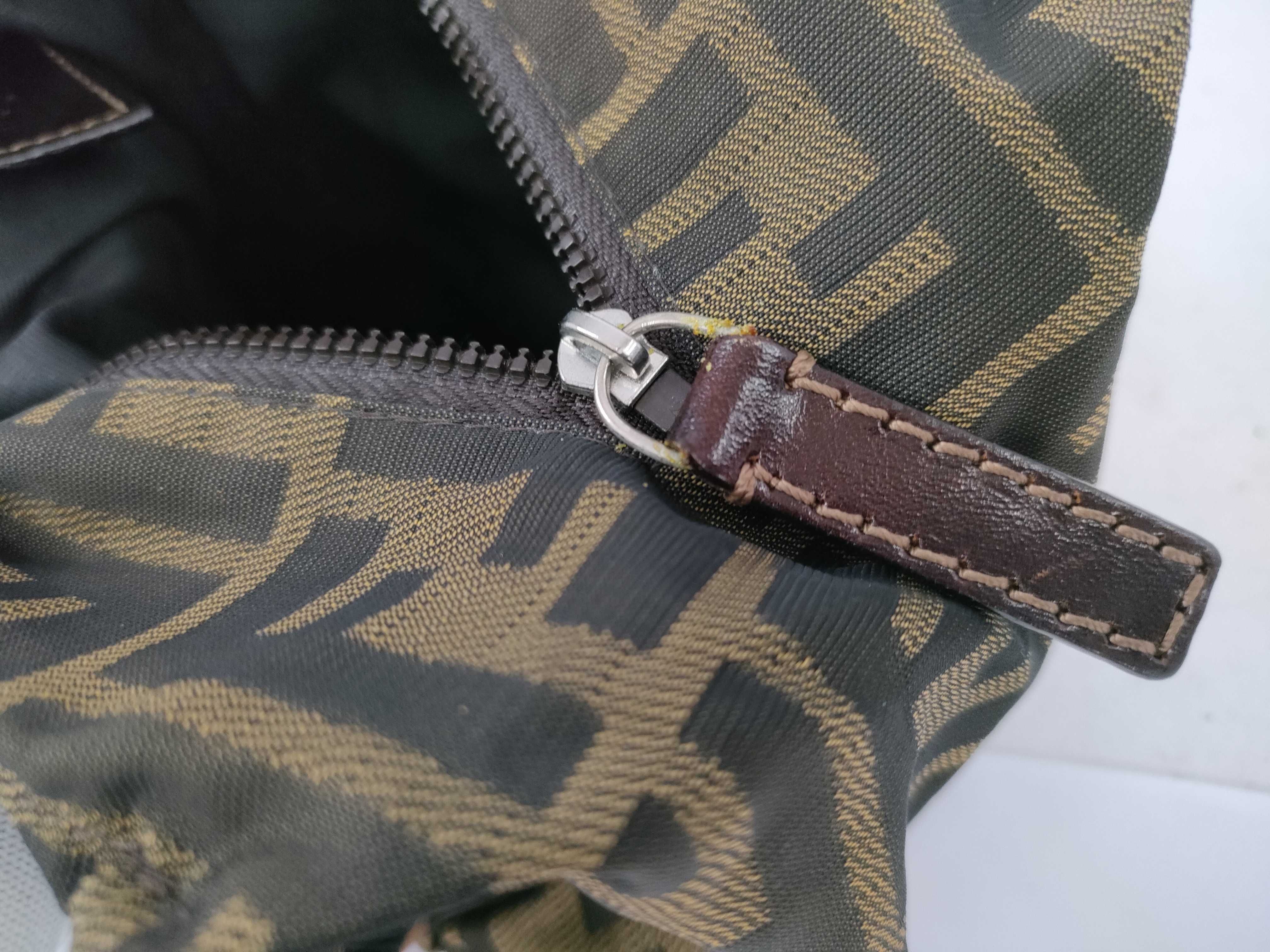 Zucca pattern Fendi handbag — view 12