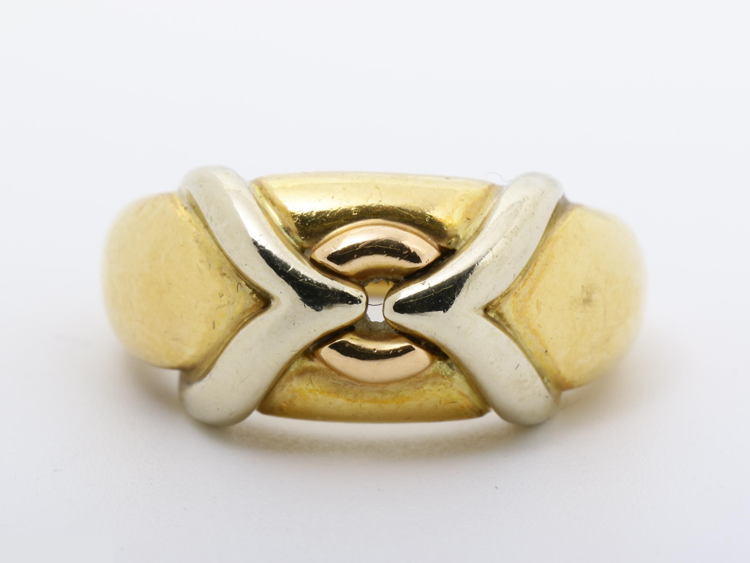 Other line: Precious metal rings, 750YG, PG, WG, 11.6g, size #10