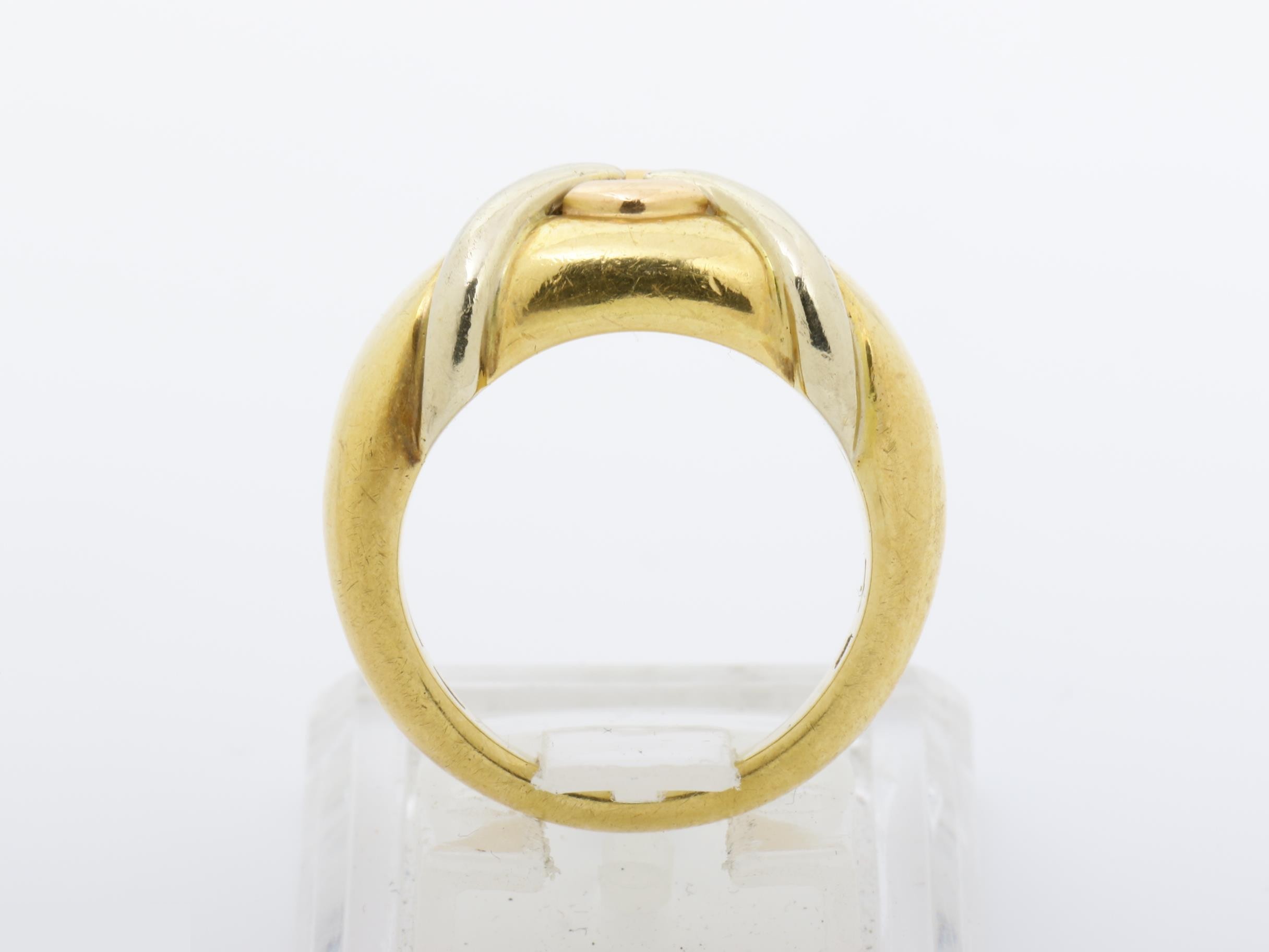 Other line: Precious metal rings, 750YG, PG, WG, 11.6g, size #10 — view 5