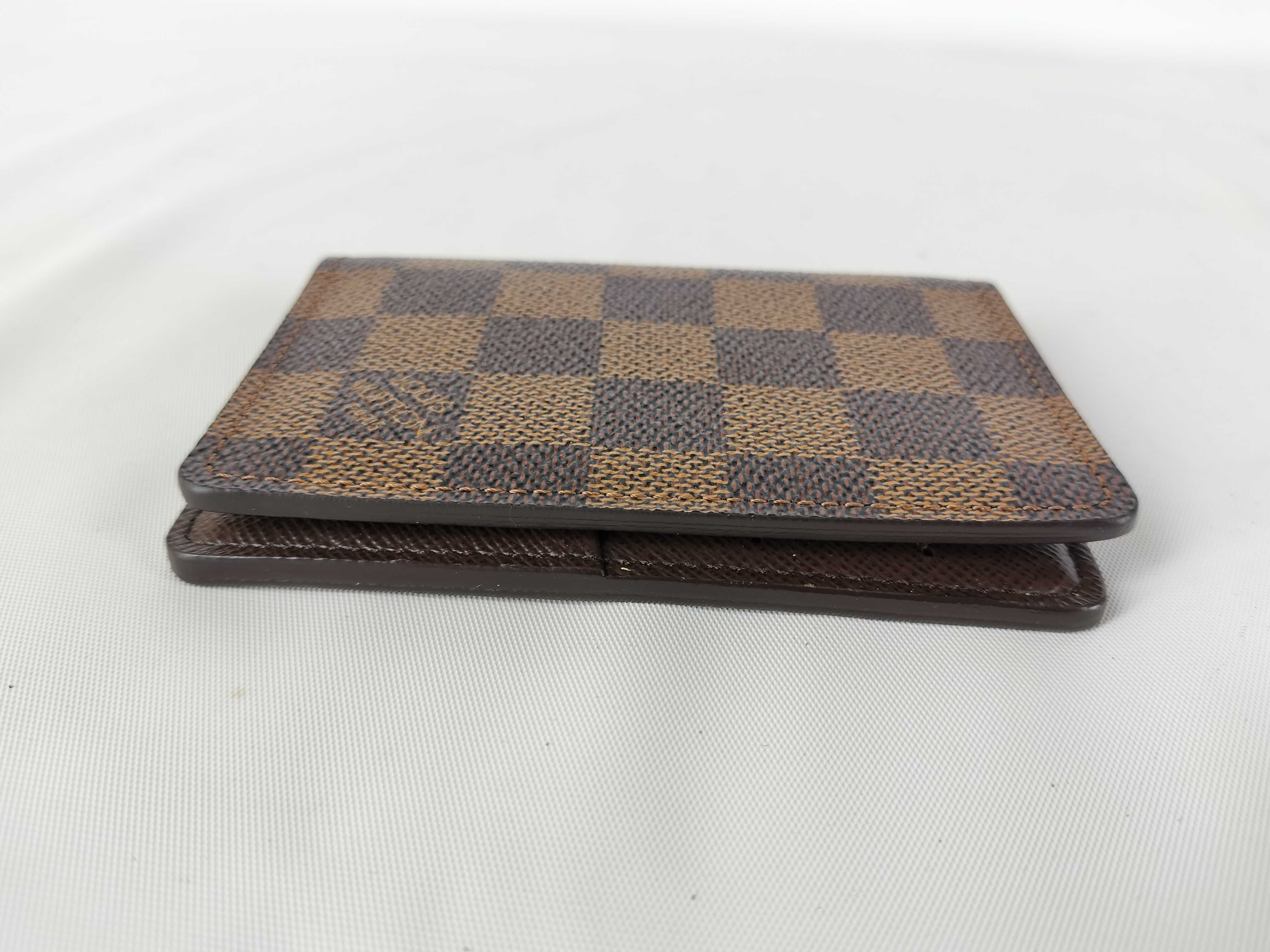 Damier Organizer de Poche Card Case with Initials - Card Case, Pass Case, Business Card Holder — view 4