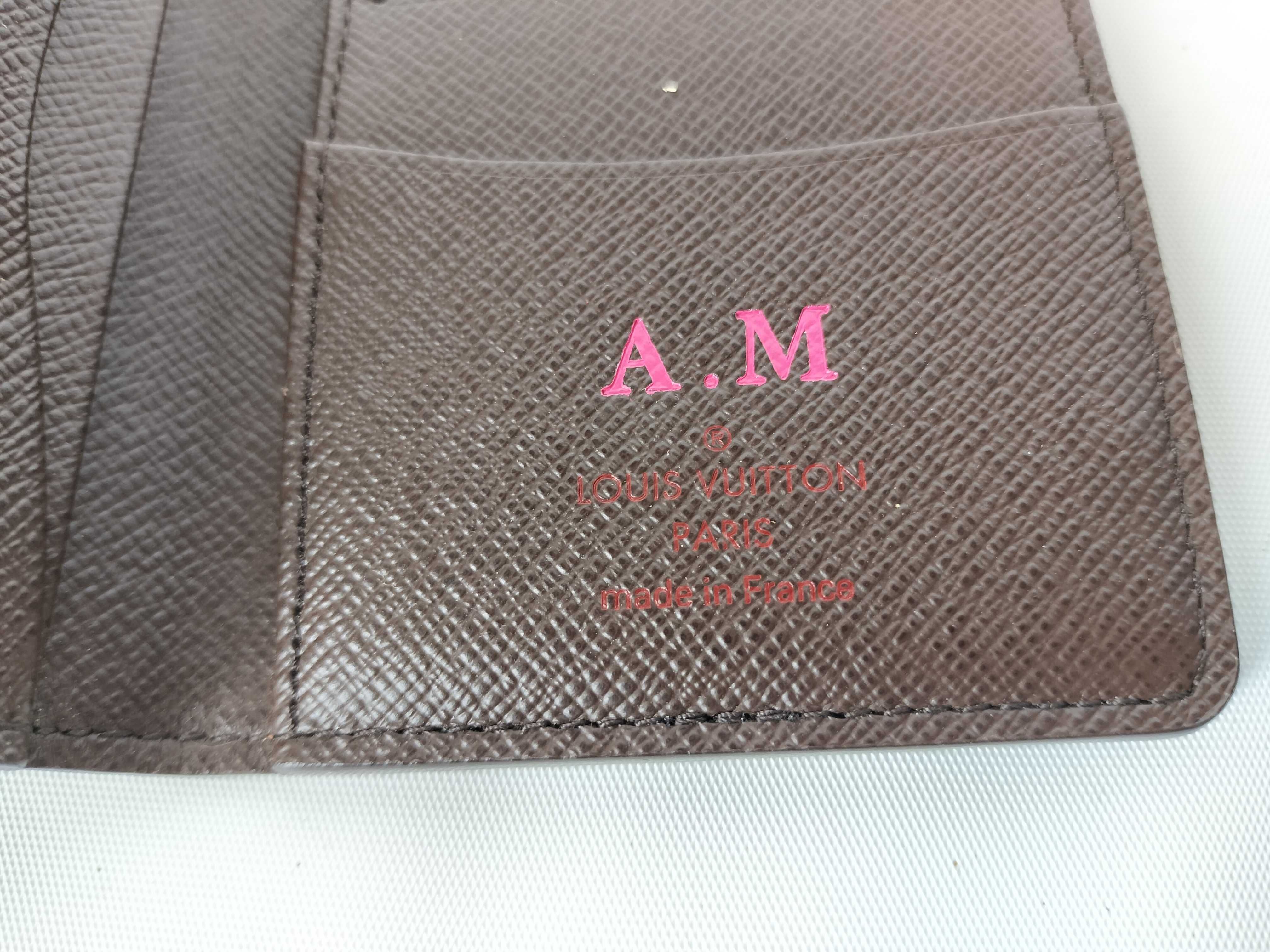 Damier Organizer de Poche Card Case with Initials - Card Case, Pass Case, Business Card Holder — view 6