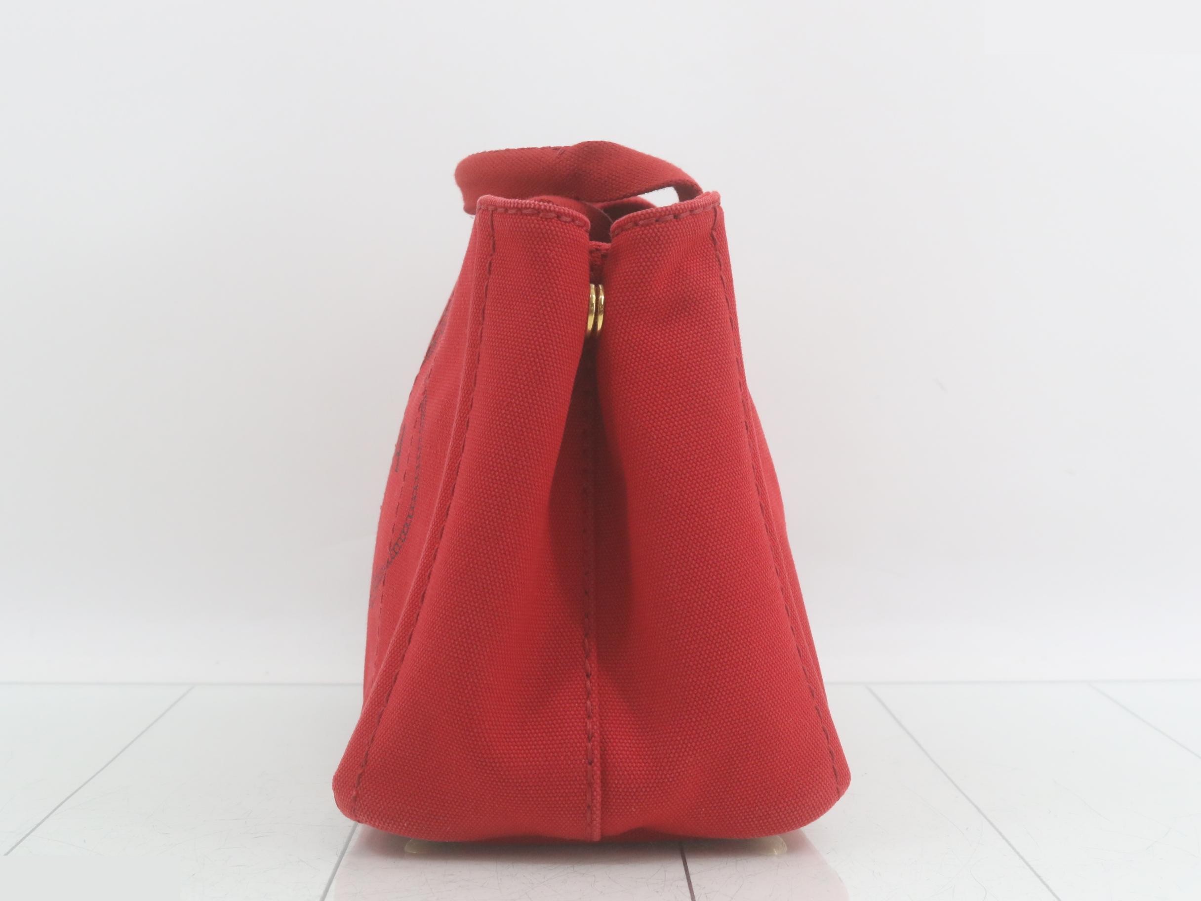 Canapa handbag, red — view 3