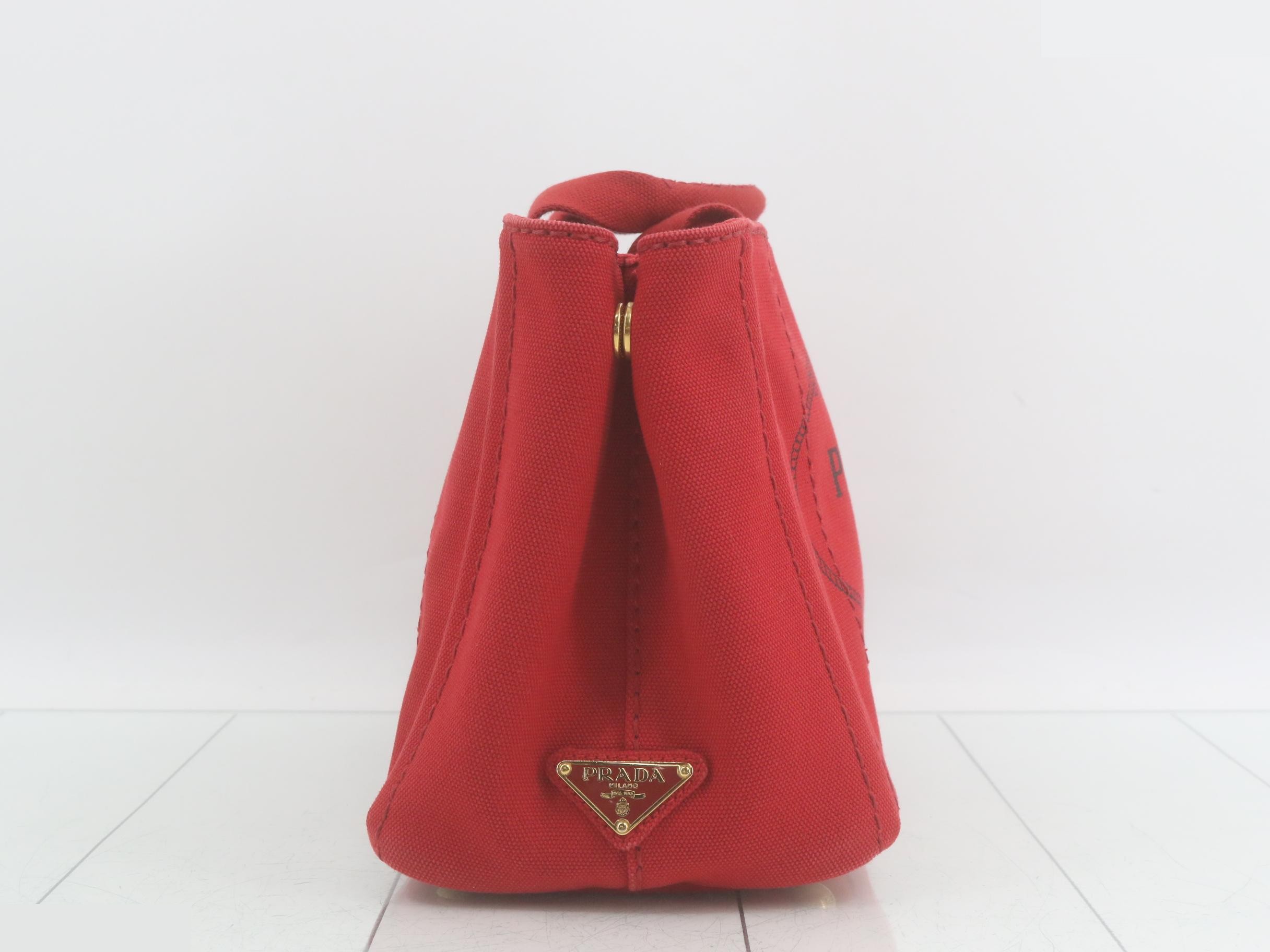Canapa handbag, red — view 4