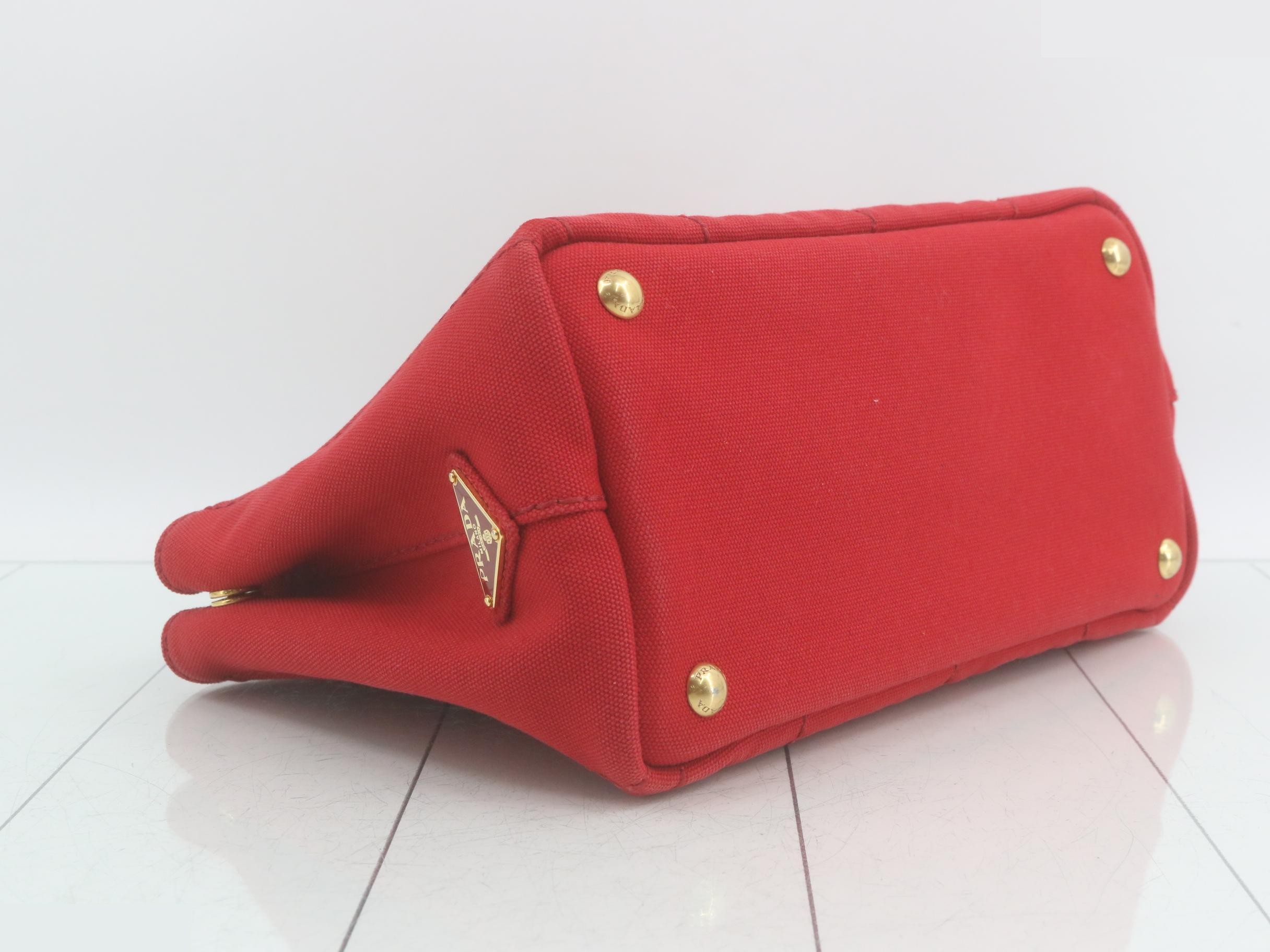 Canapa handbag, red — view 5
