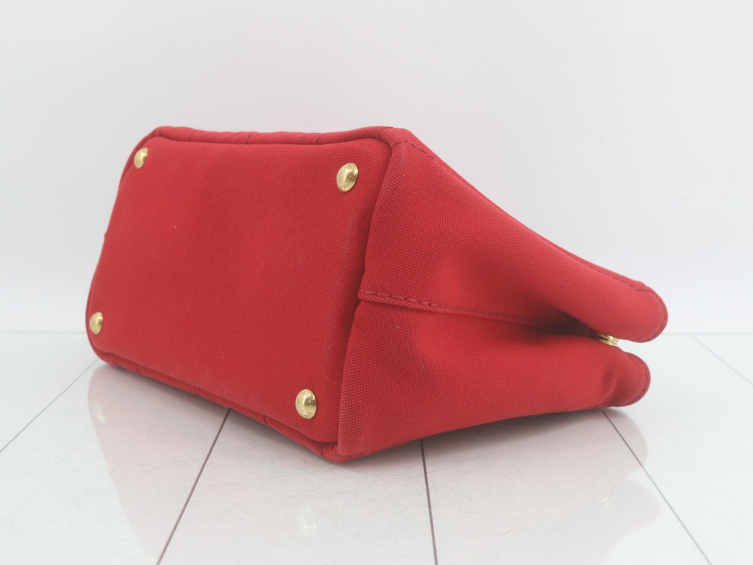 Canapa handbag, red — view 6