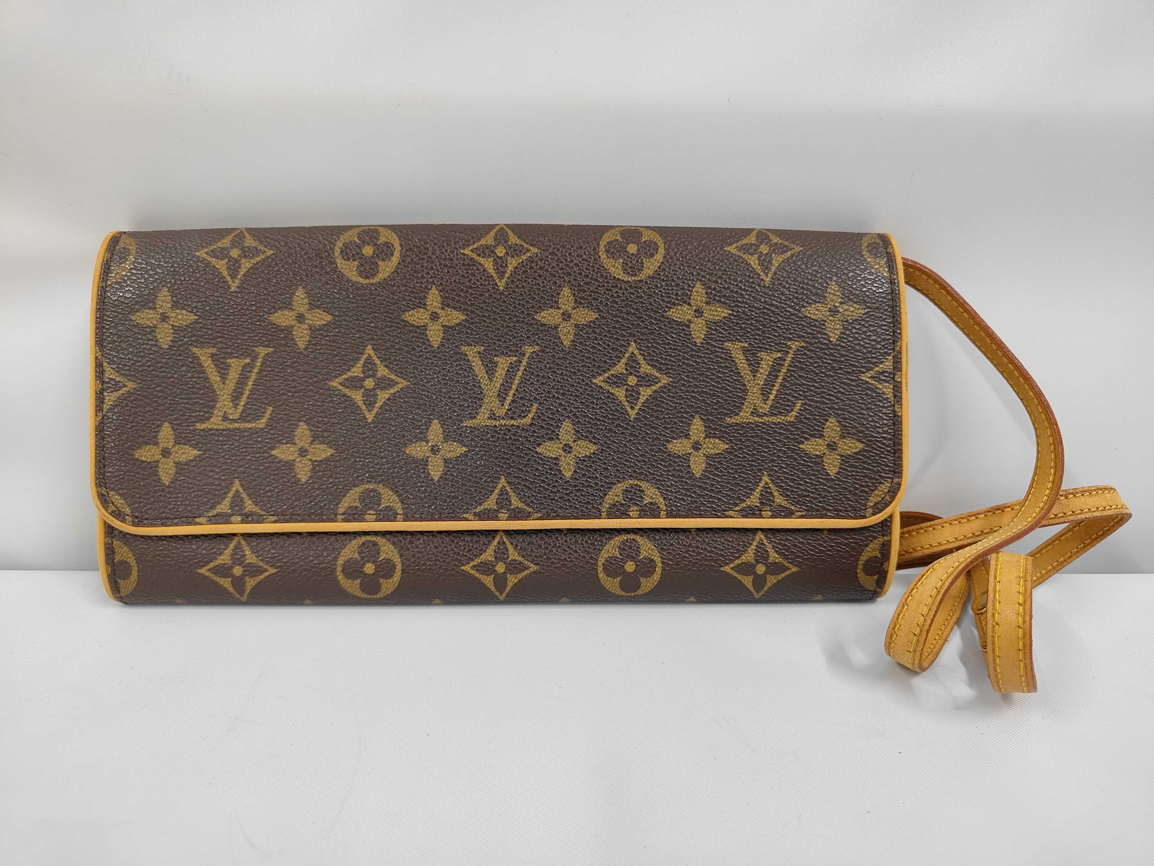 M51852 Monogram Pochette Twin GM Shoulder Bag with Shoulder Strap