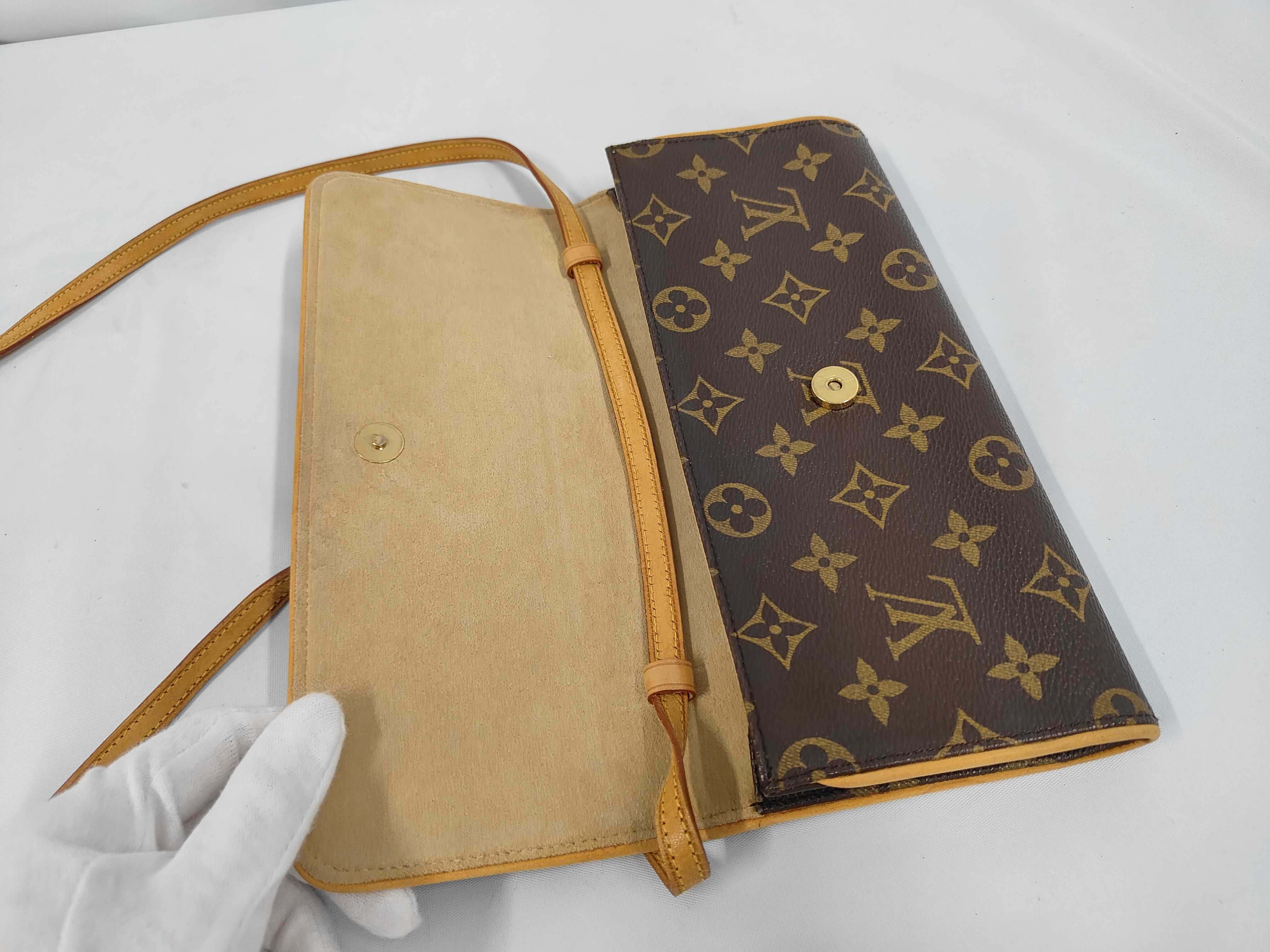 M51852 Monogram Pochette Twin GM Shoulder Bag with Shoulder Strap — view 7