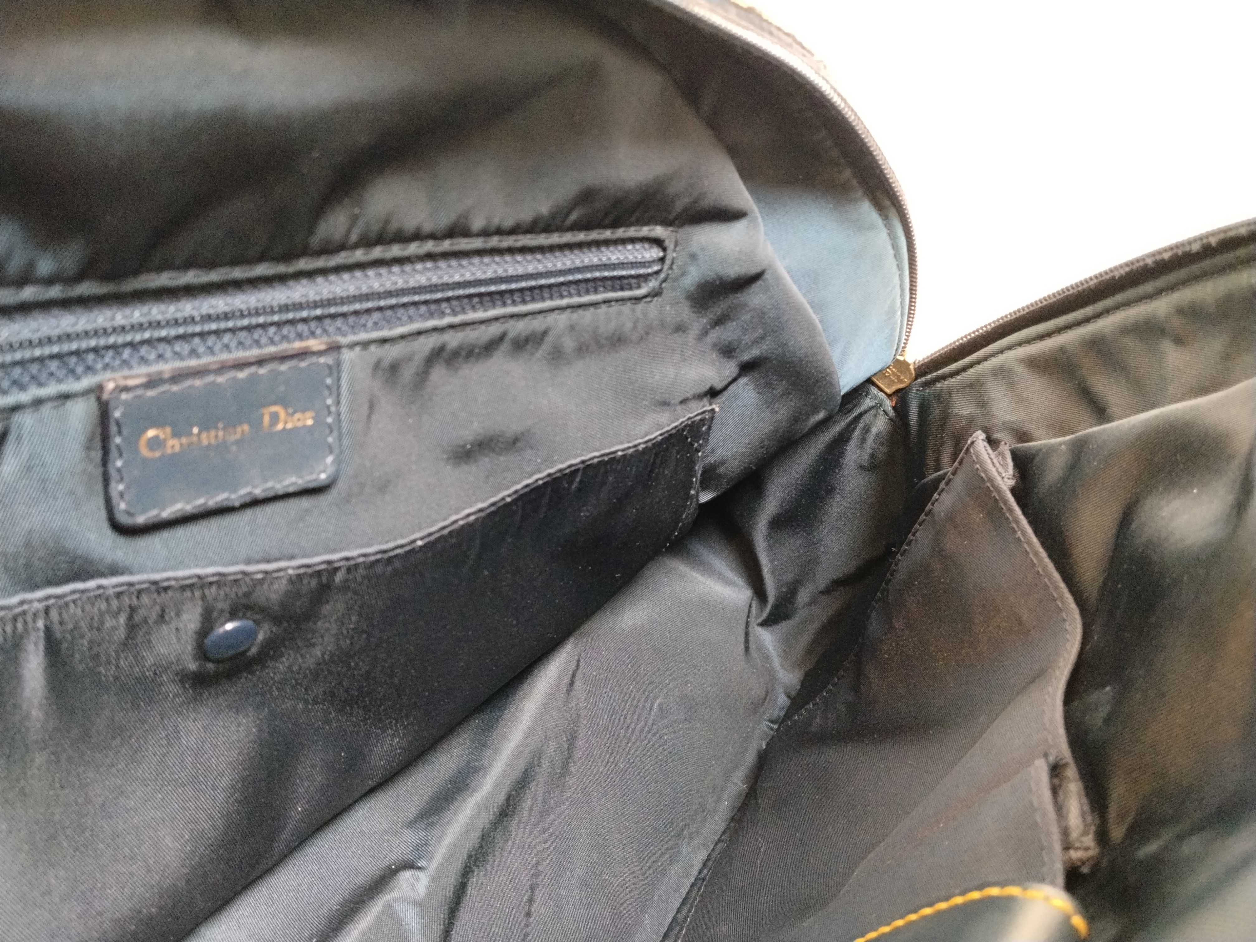 Trotter Saddle Bowler Blue Handbag — view 10