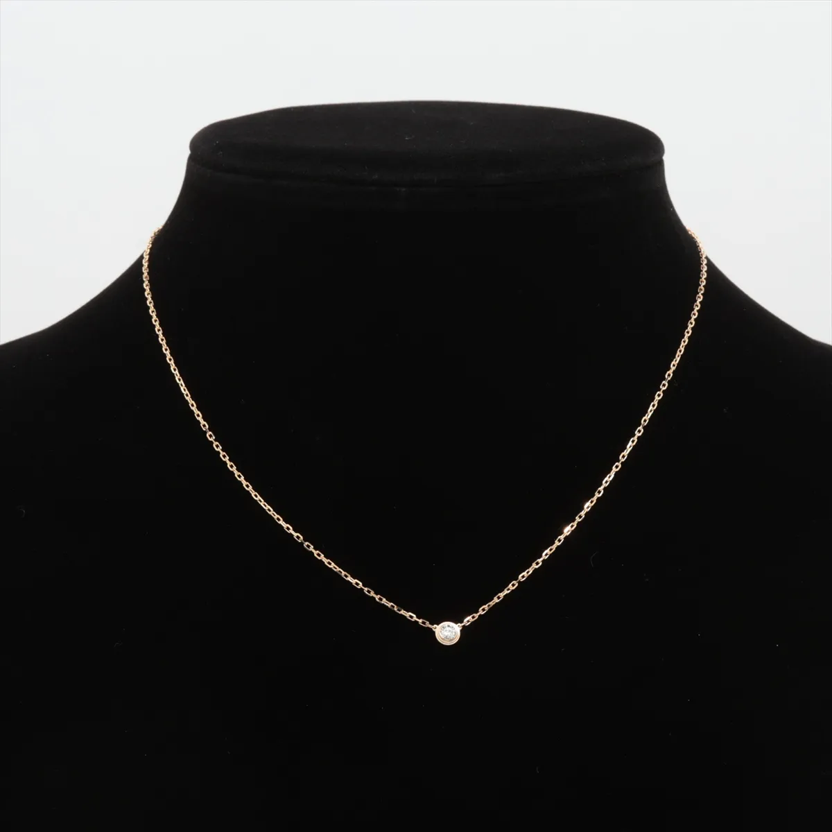 d'Amour SM Diamond Necklace 750(YG) 2.8g 411HKF — view 5