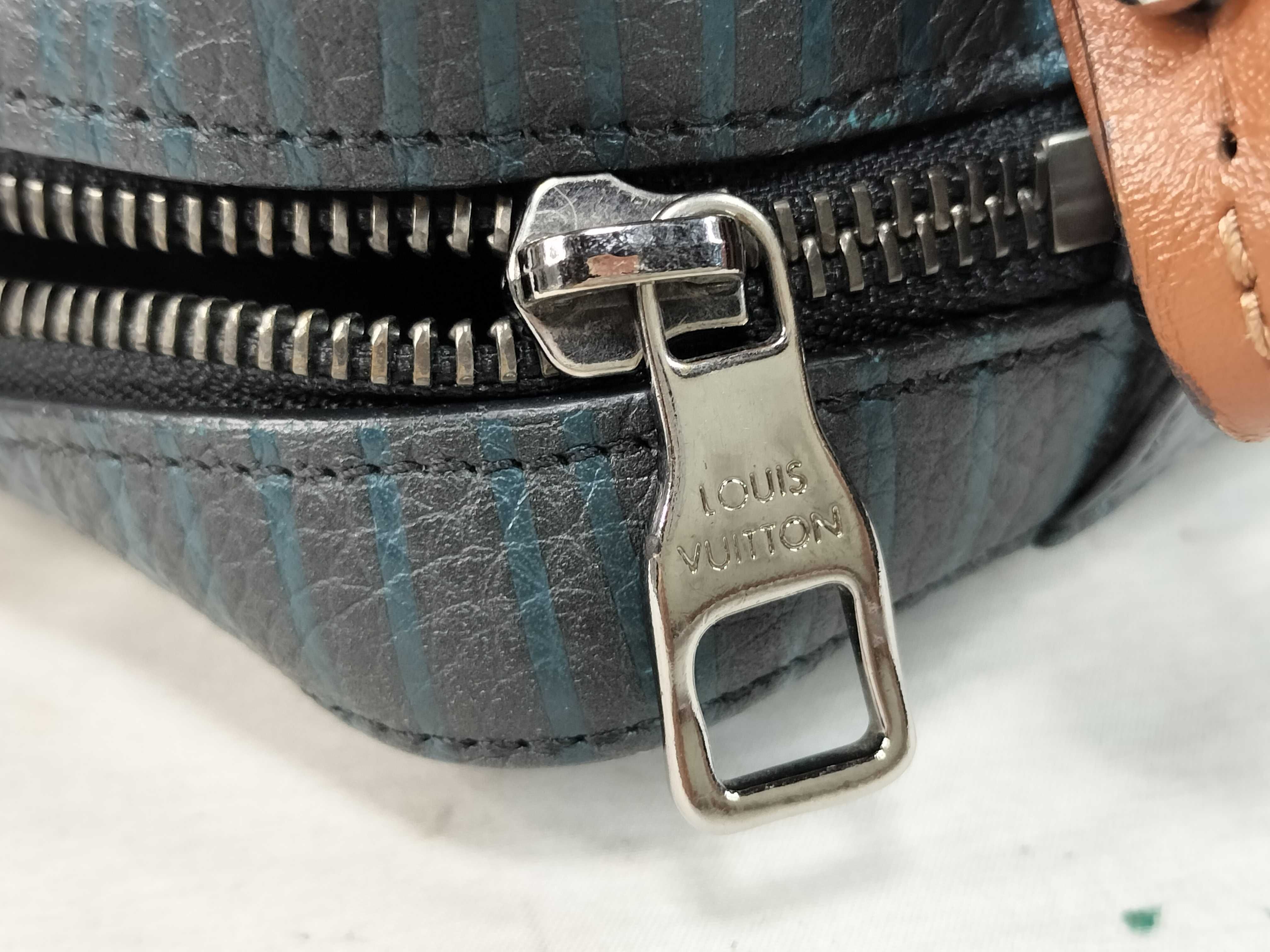 Monogram Eclipse Leather Shoulder Bag — view 14