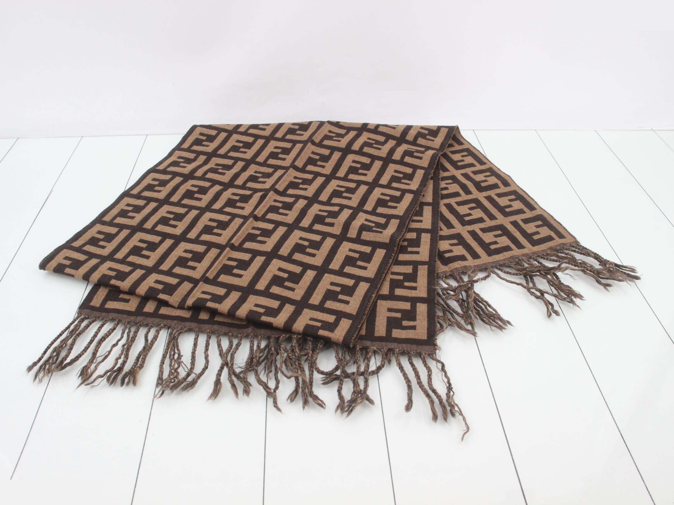 Zucca scarf, brown — view 3