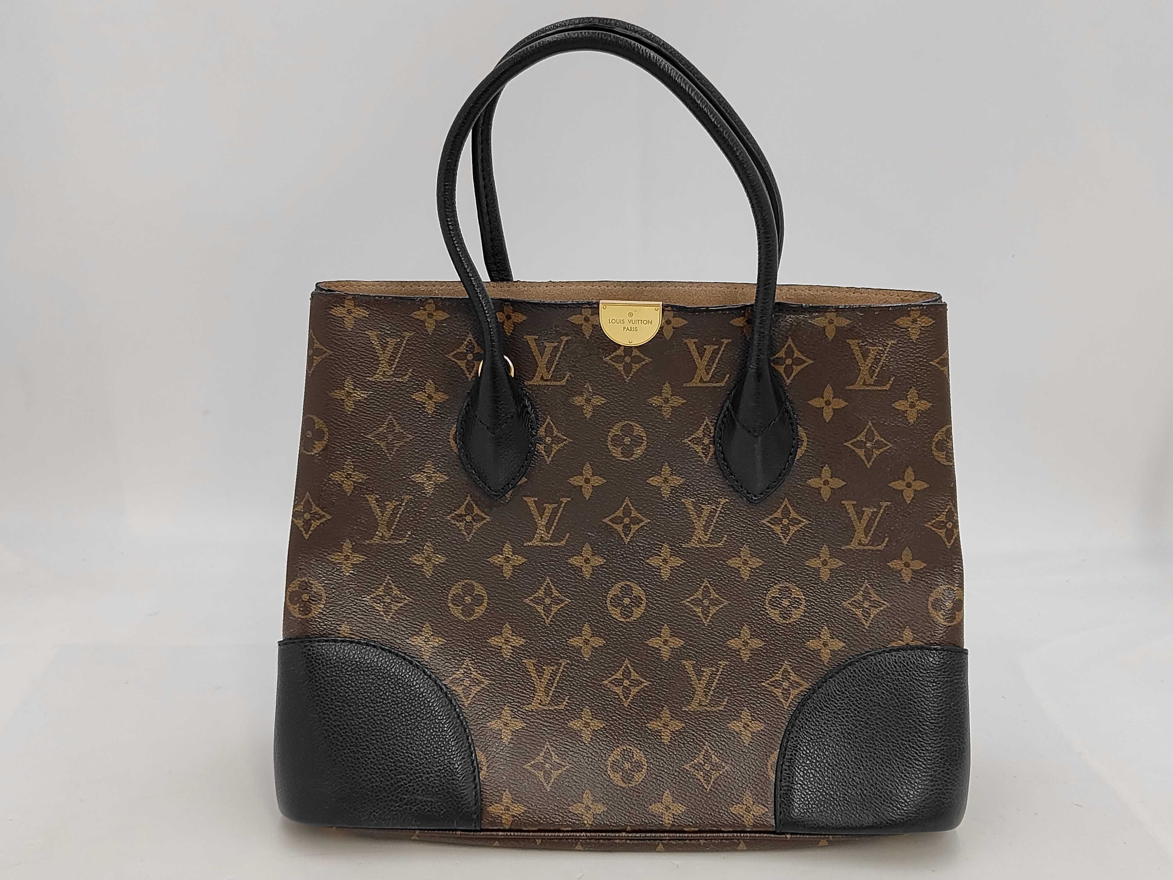 Monogram Flandrin M41595 FL4137 Brown x Black Tote Bag