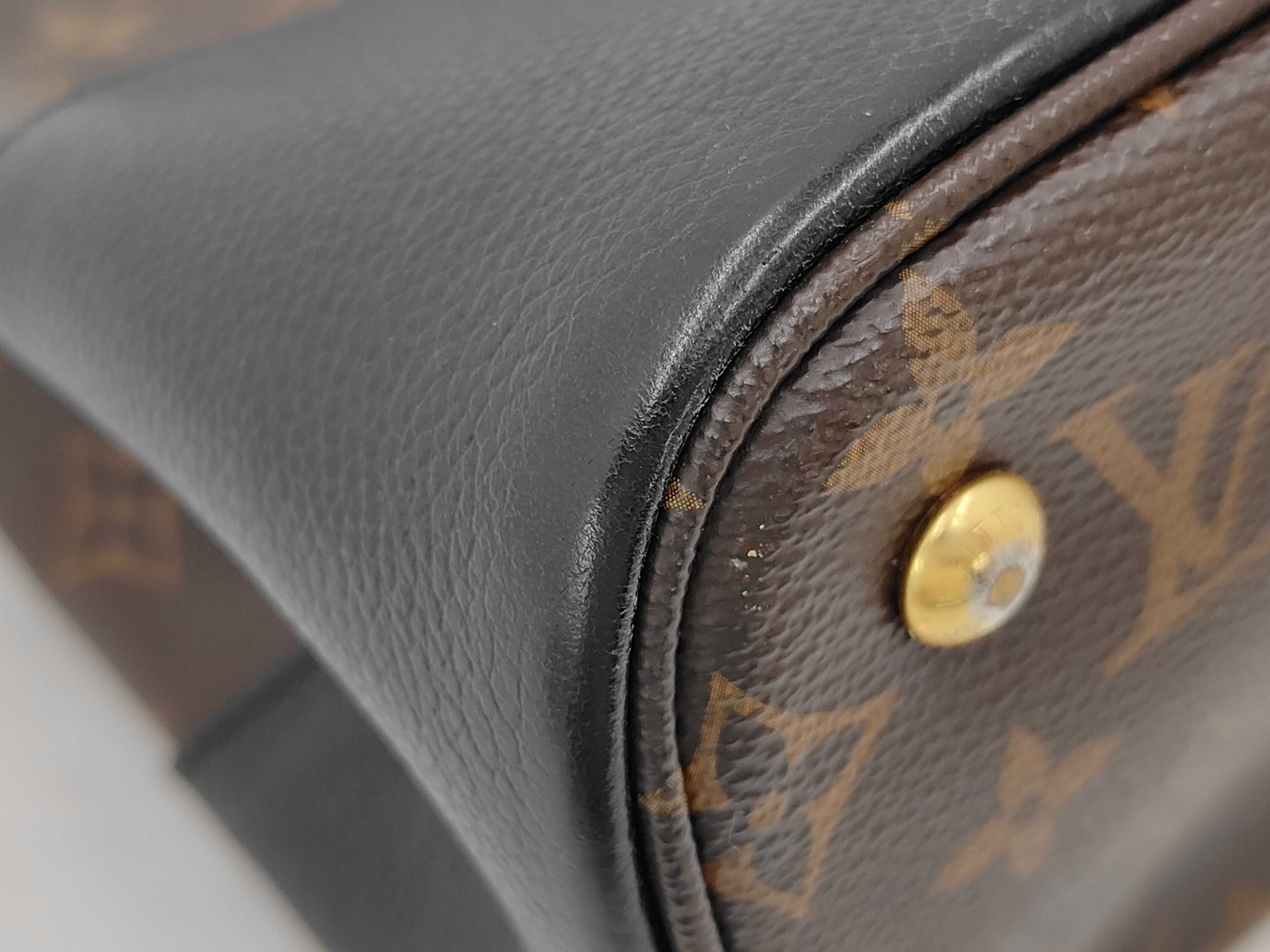 Monogram Flandrin M41595 FL4137 Brown x Black Tote Bag — view 3