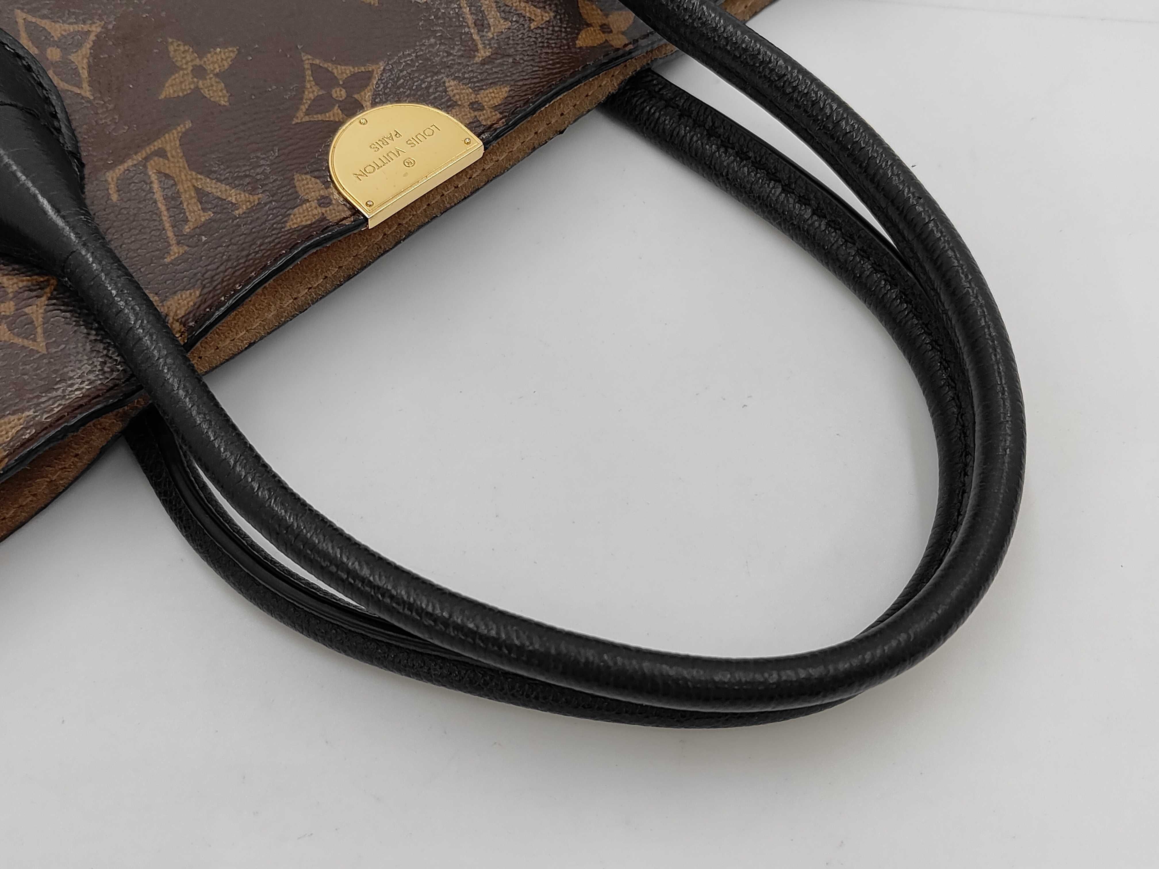 Monogram Flandrin M41595 FL4137 Brown x Black Tote Bag — view 5