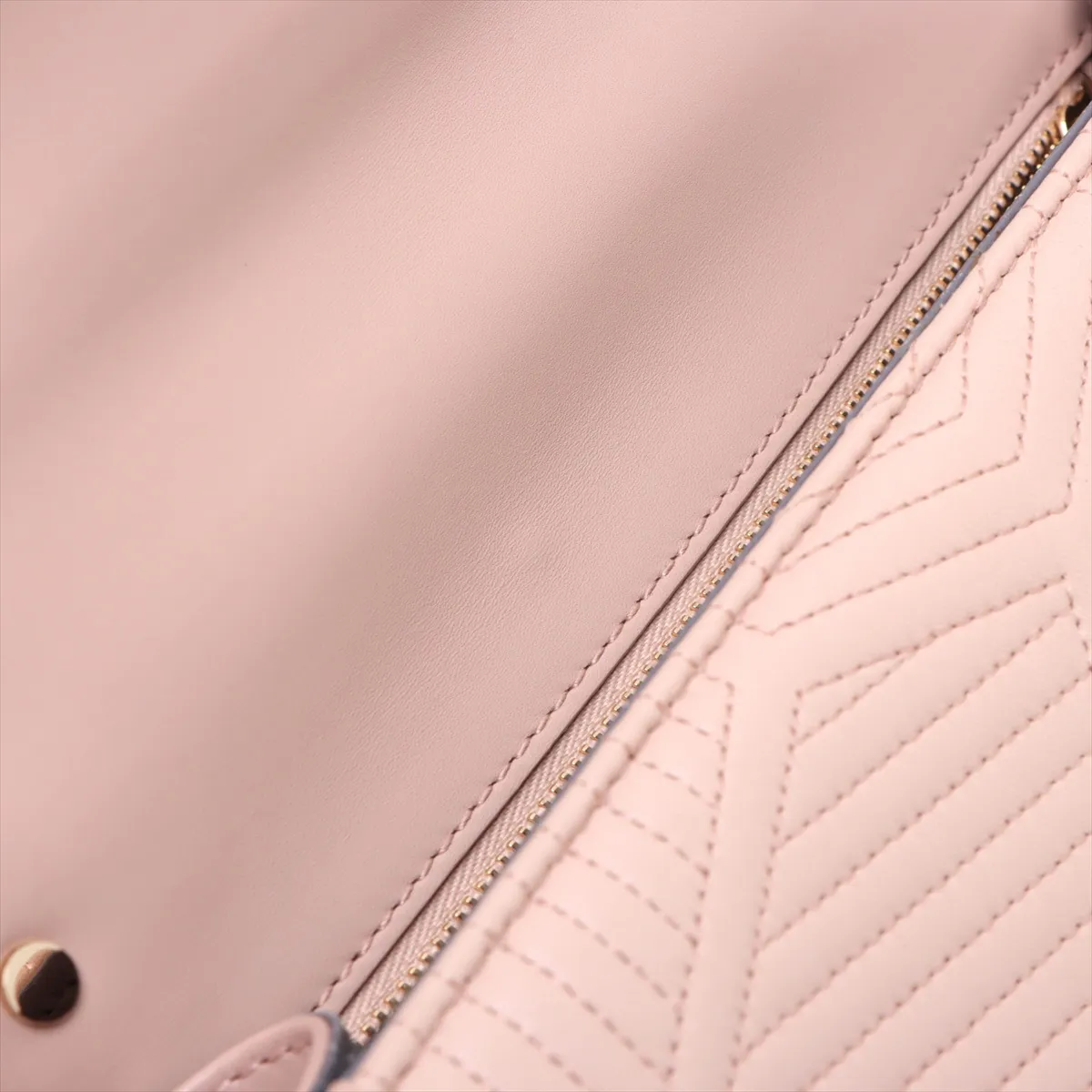 Serpenti Leather Chain Shoulder Bag Pink — view 11