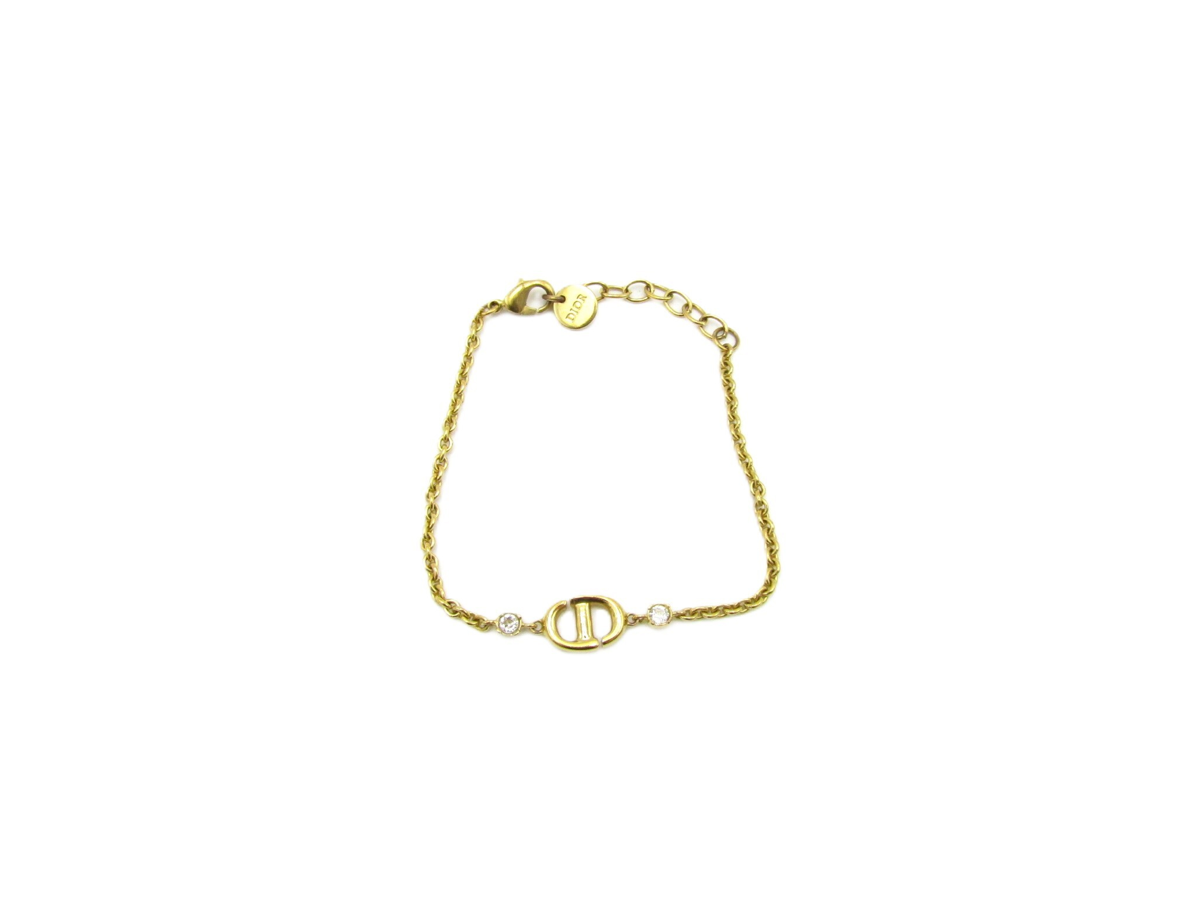 CD NEVY B1242CDNCY-D03S Gold Metal/Crystal Bracelet/Bangle