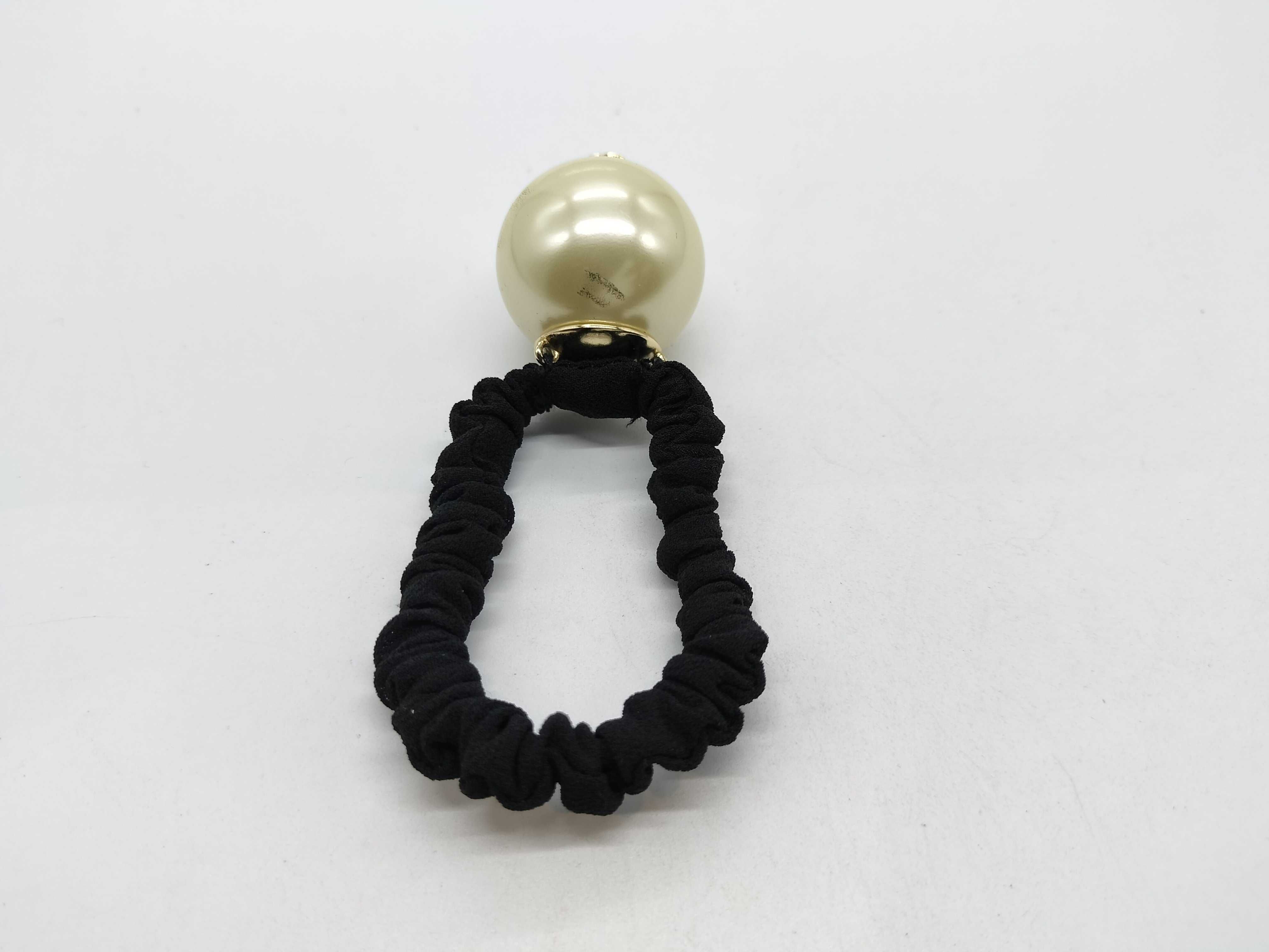 Coco Mark Pearl Hair Tie Hair Accessories — view 2