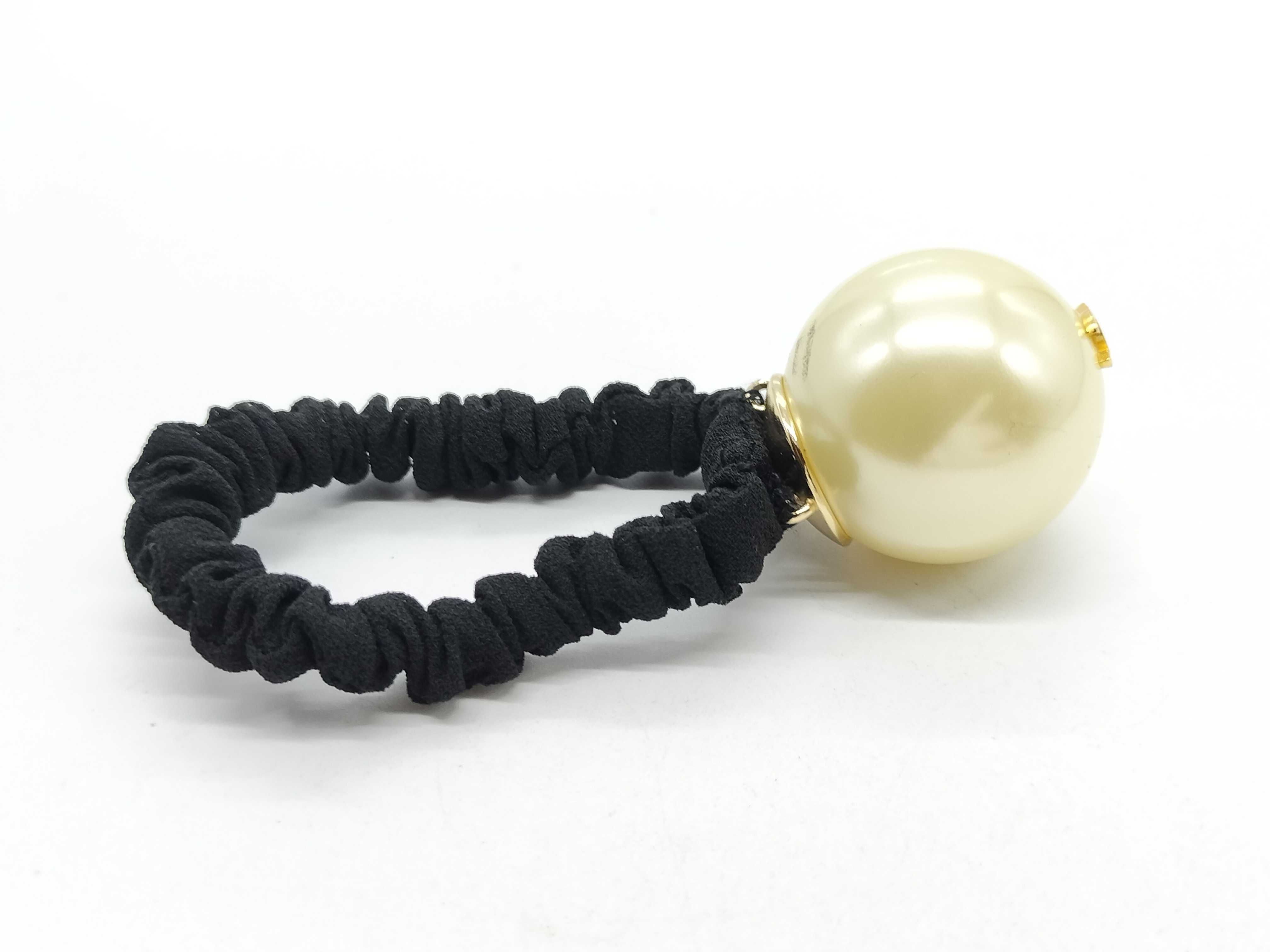 Coco Mark Pearl Hair Tie Hair Accessories — view 3