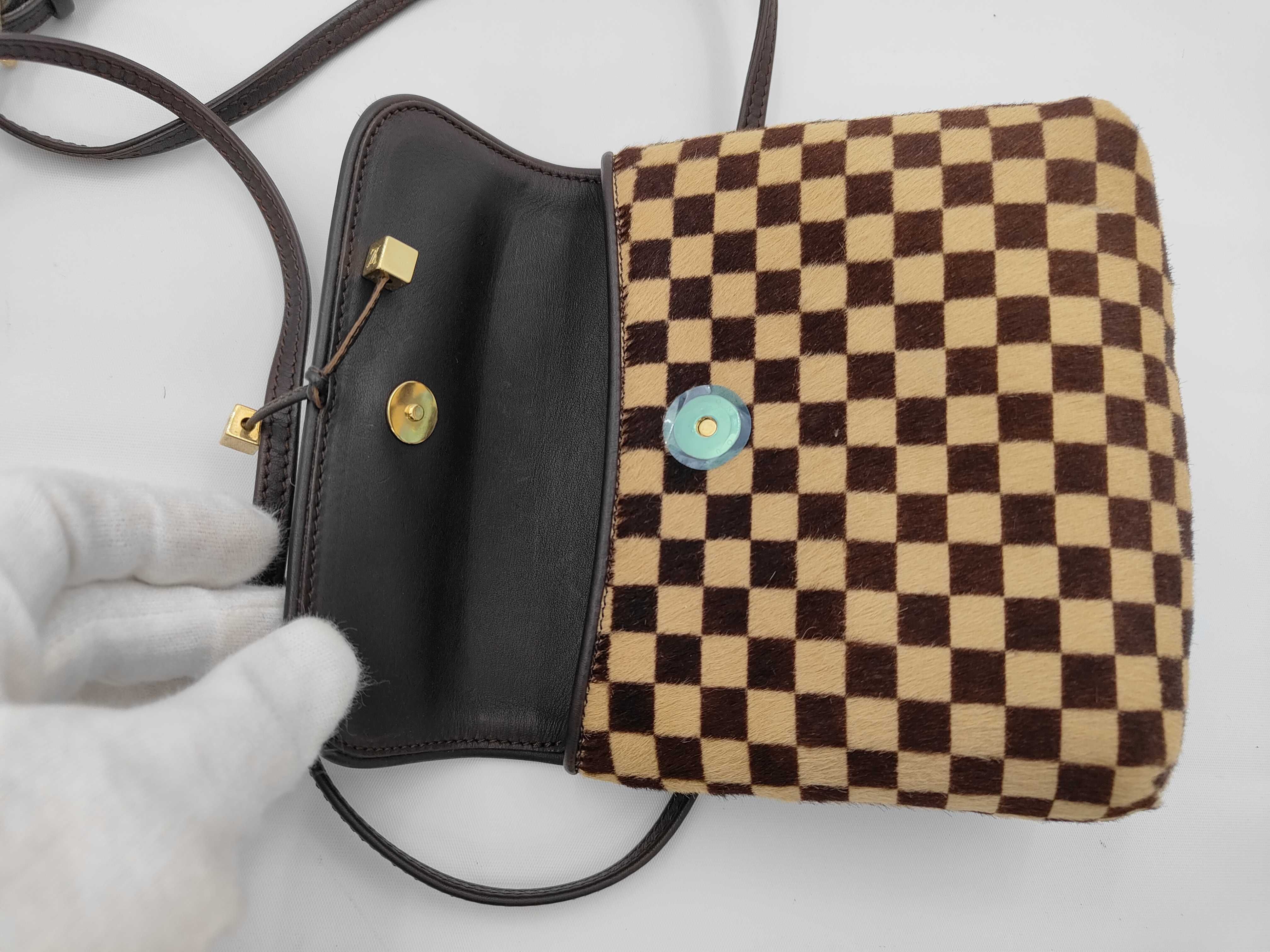 Gazelle M92130 Damier Sauvage Shoulder Bag — view 7