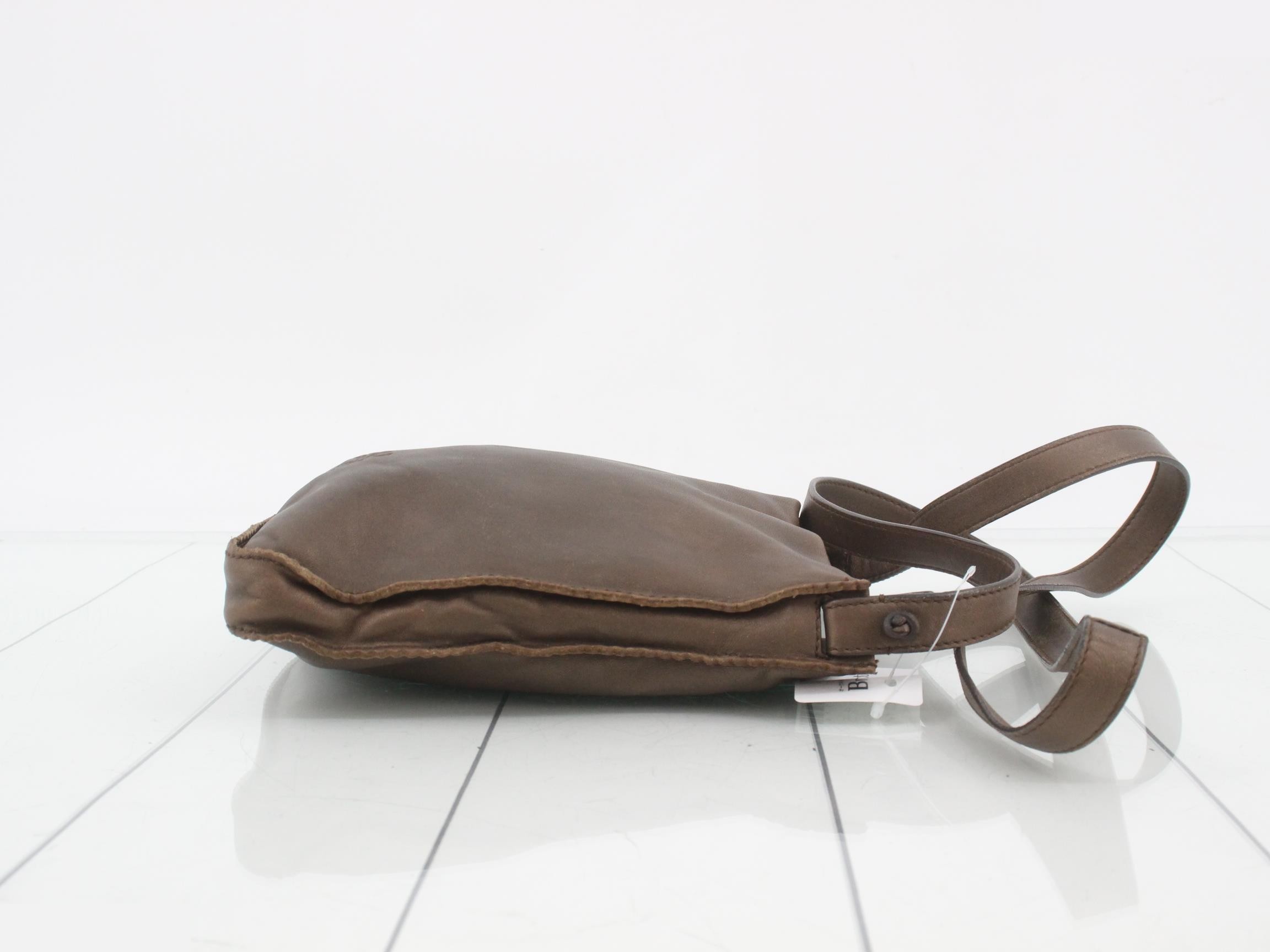 Shoulder bag bronze nappa leather — view 3